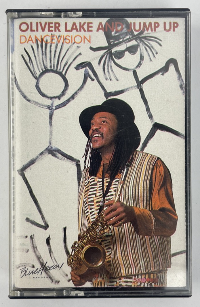 Oliver Lake and Jump Up " DANCEVISION " Cassette Tape 1986 Blue Heron Records