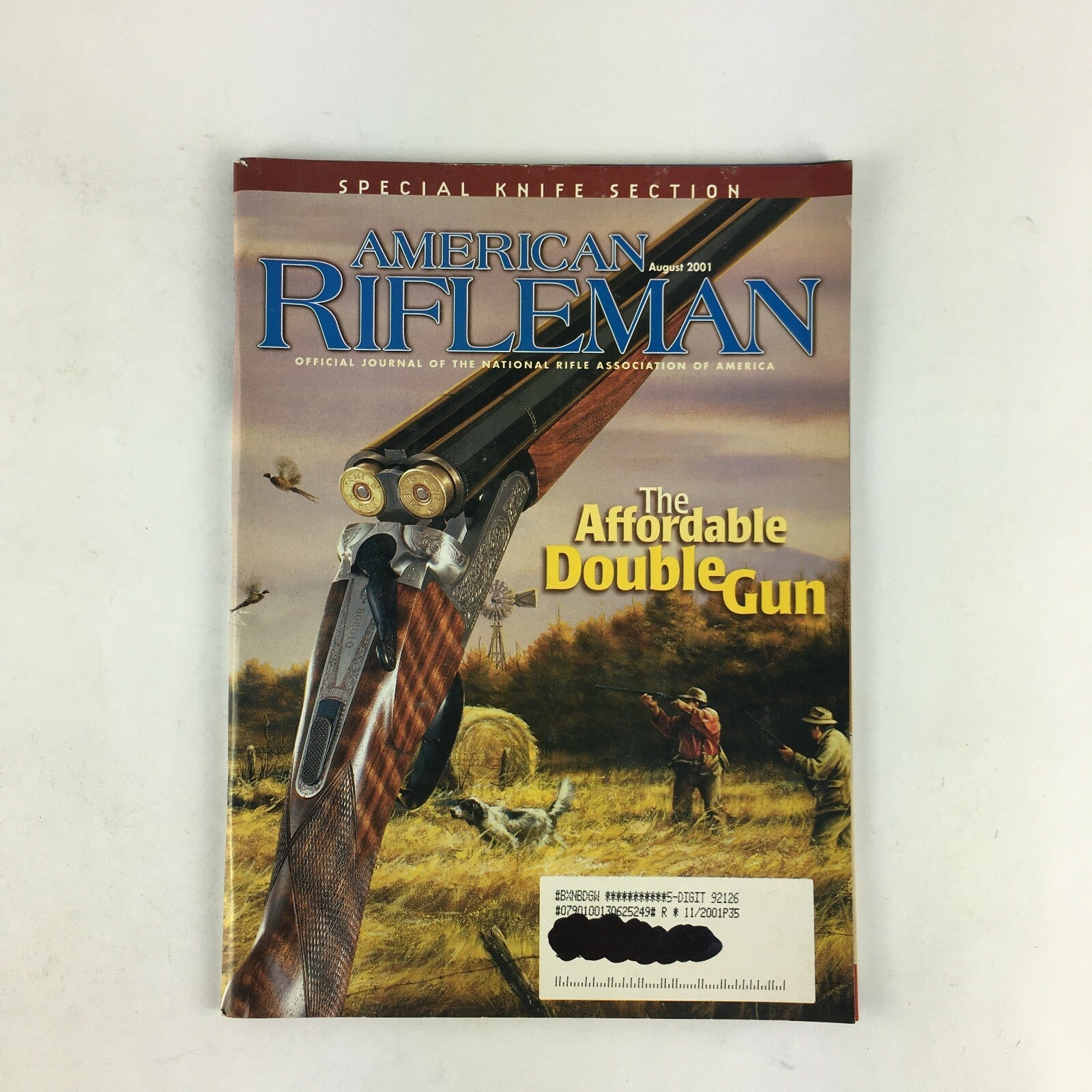 August 2001 American Rifleman Magazine The Affordable Double Gun