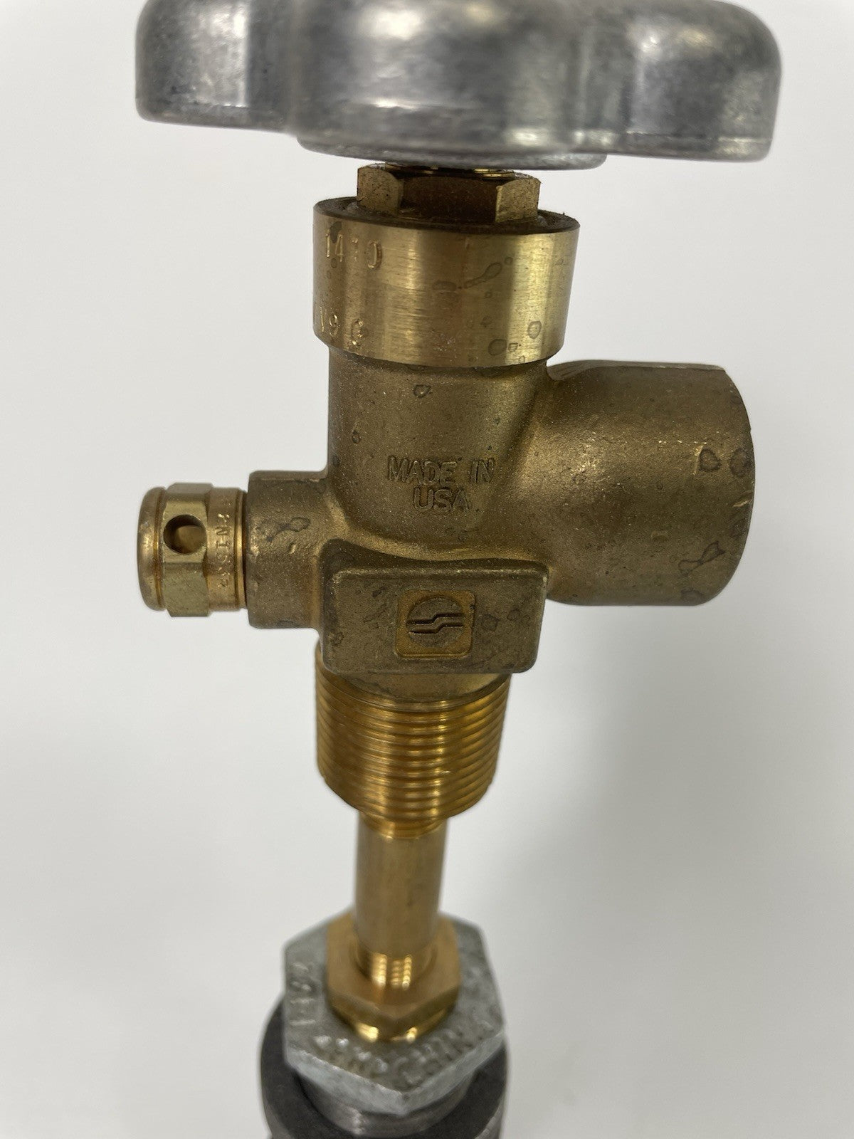 Sherwood 3/4" Gas Cylinder Valve 12N CGA590 Brass