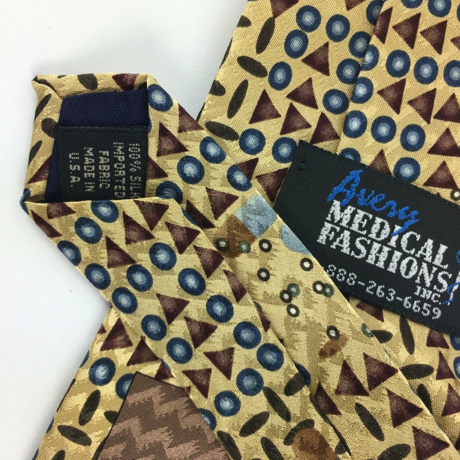 Genuine Medical Fashions Silk Handmade Stylish Formal/Casual Tie Solid Colour