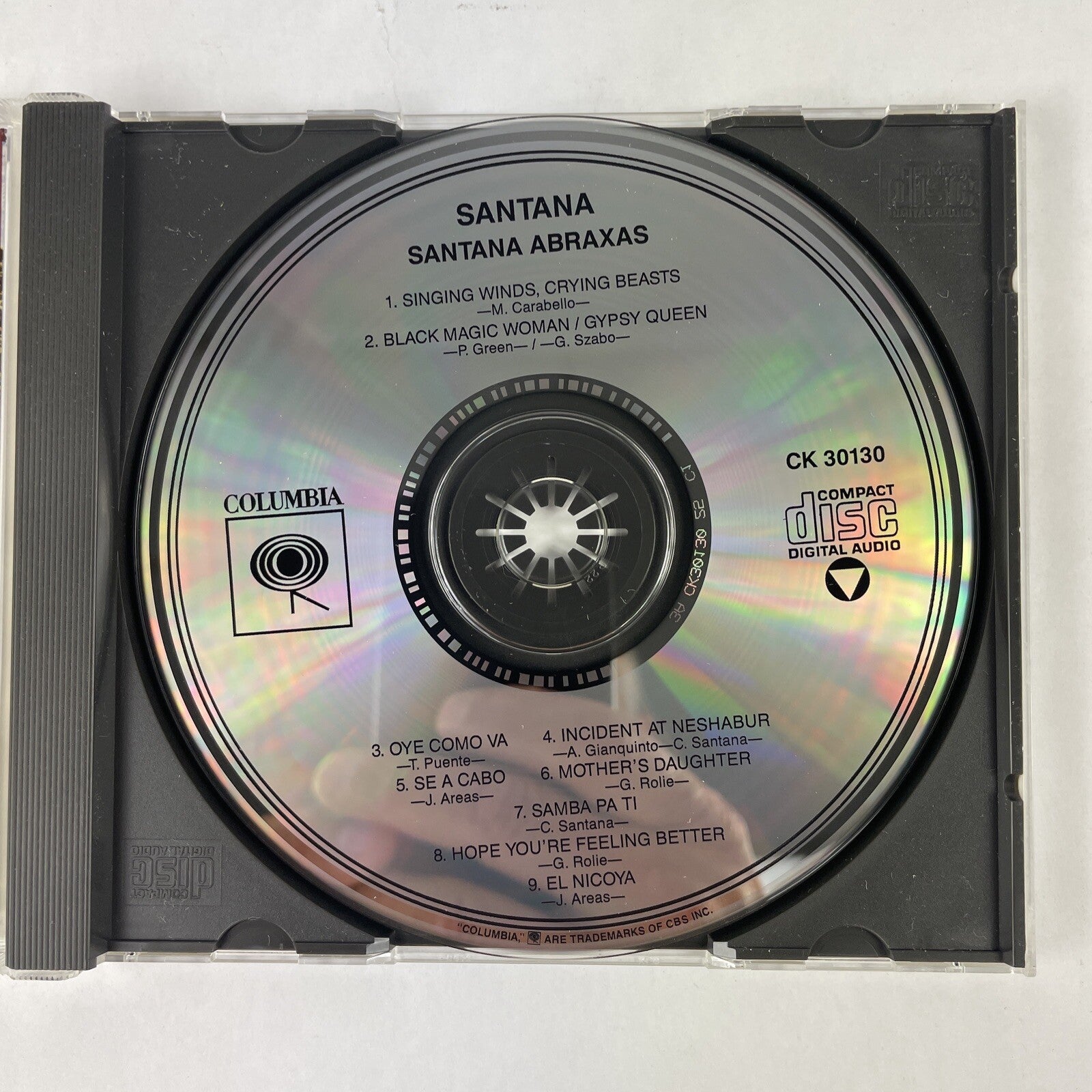 Santana Abraxas Self Titled CD (CK 30130) #15