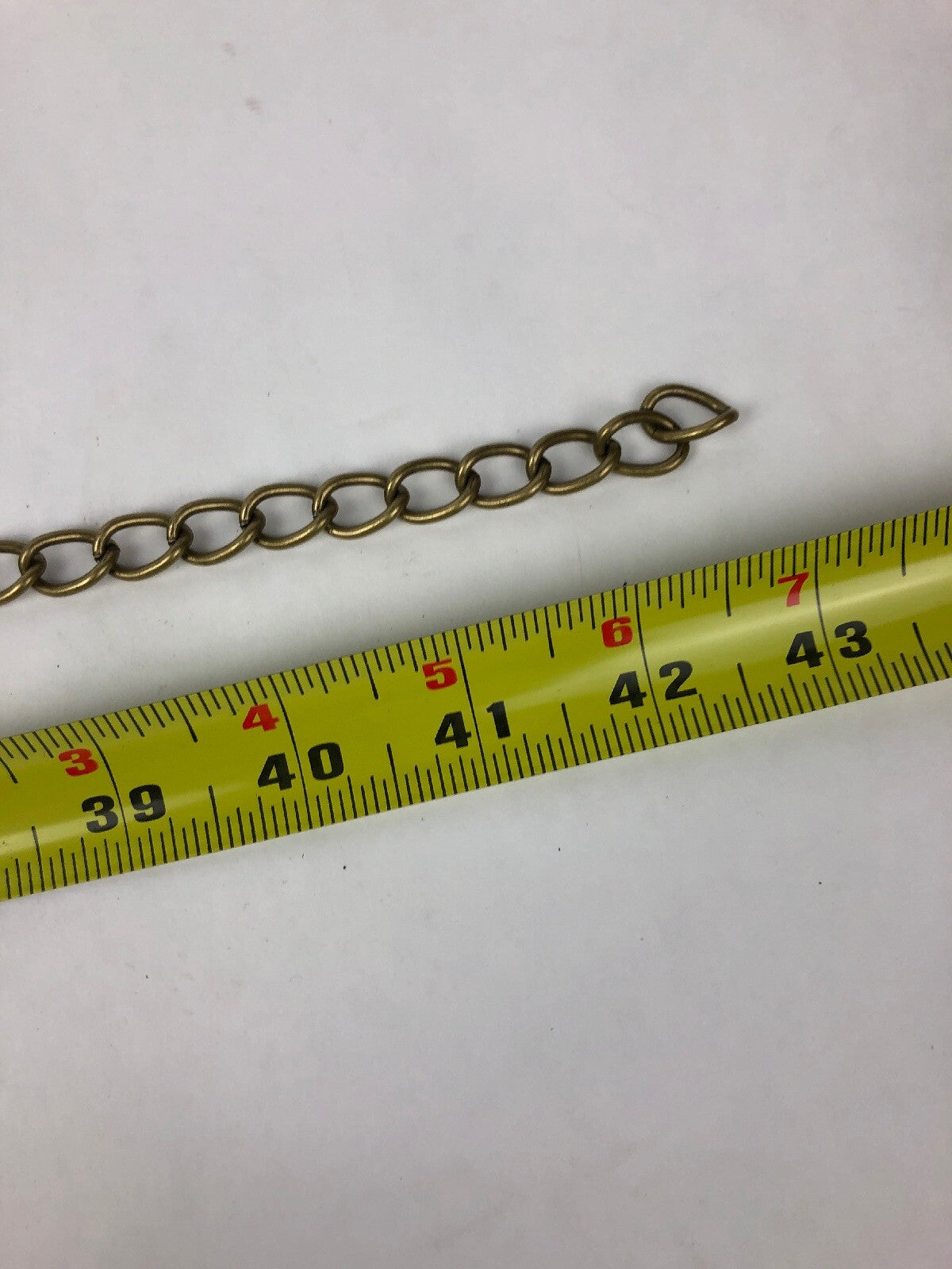 New Rare Madden Girl Women's Bronze Unique Chain Metal Belt Size ML 43” FSTSHP