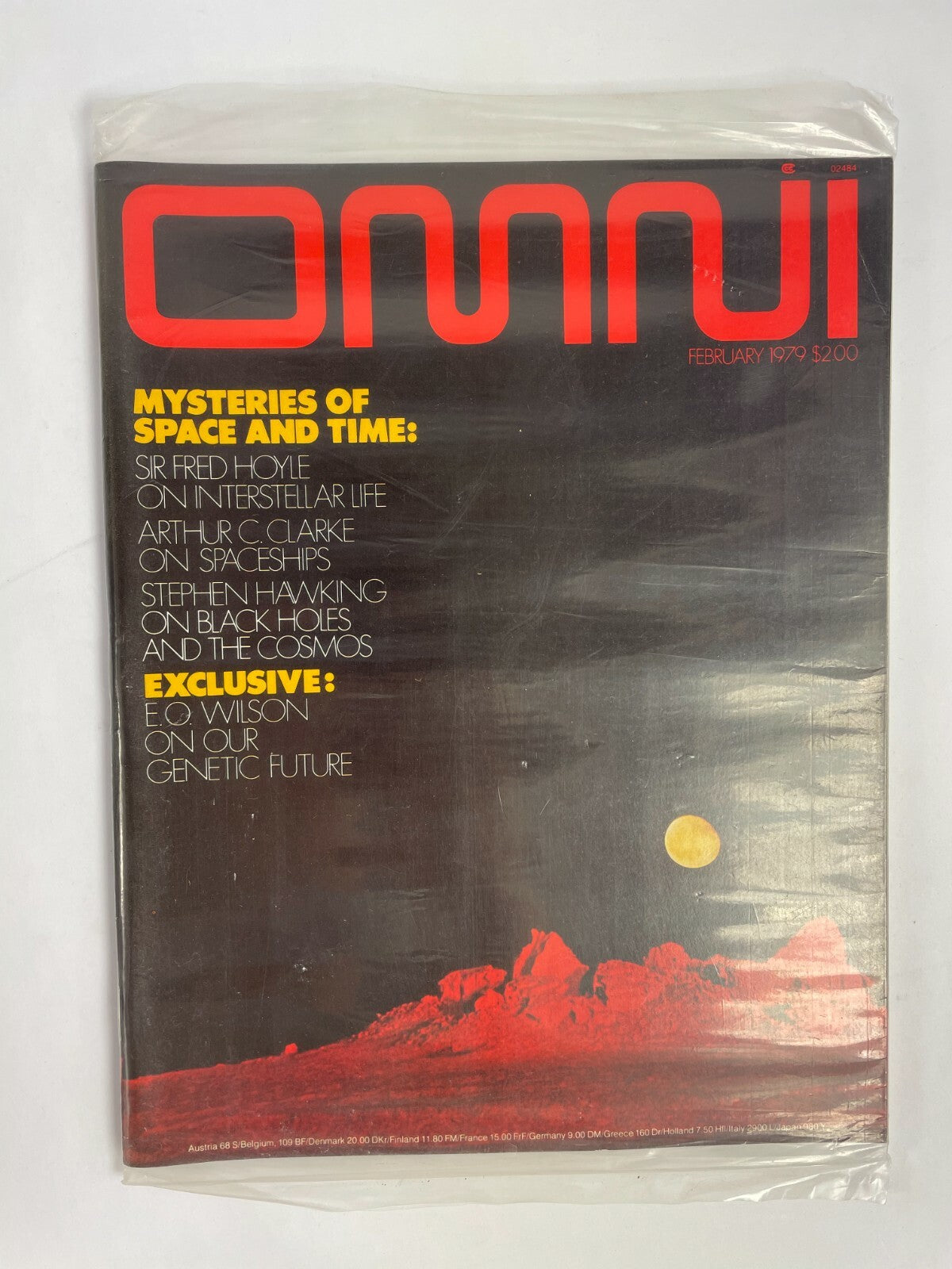 February 1979 Omni Magazine Mysteries of Space And Time Exclusive Eo Wilson