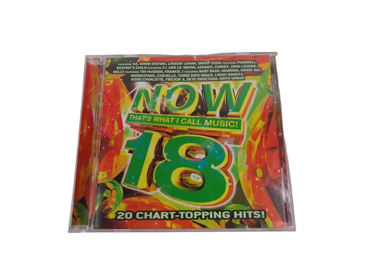 Now 18 That's What I Call Music! 20 Chart-Topping Hits! U2 Gwen Stefani CD#62