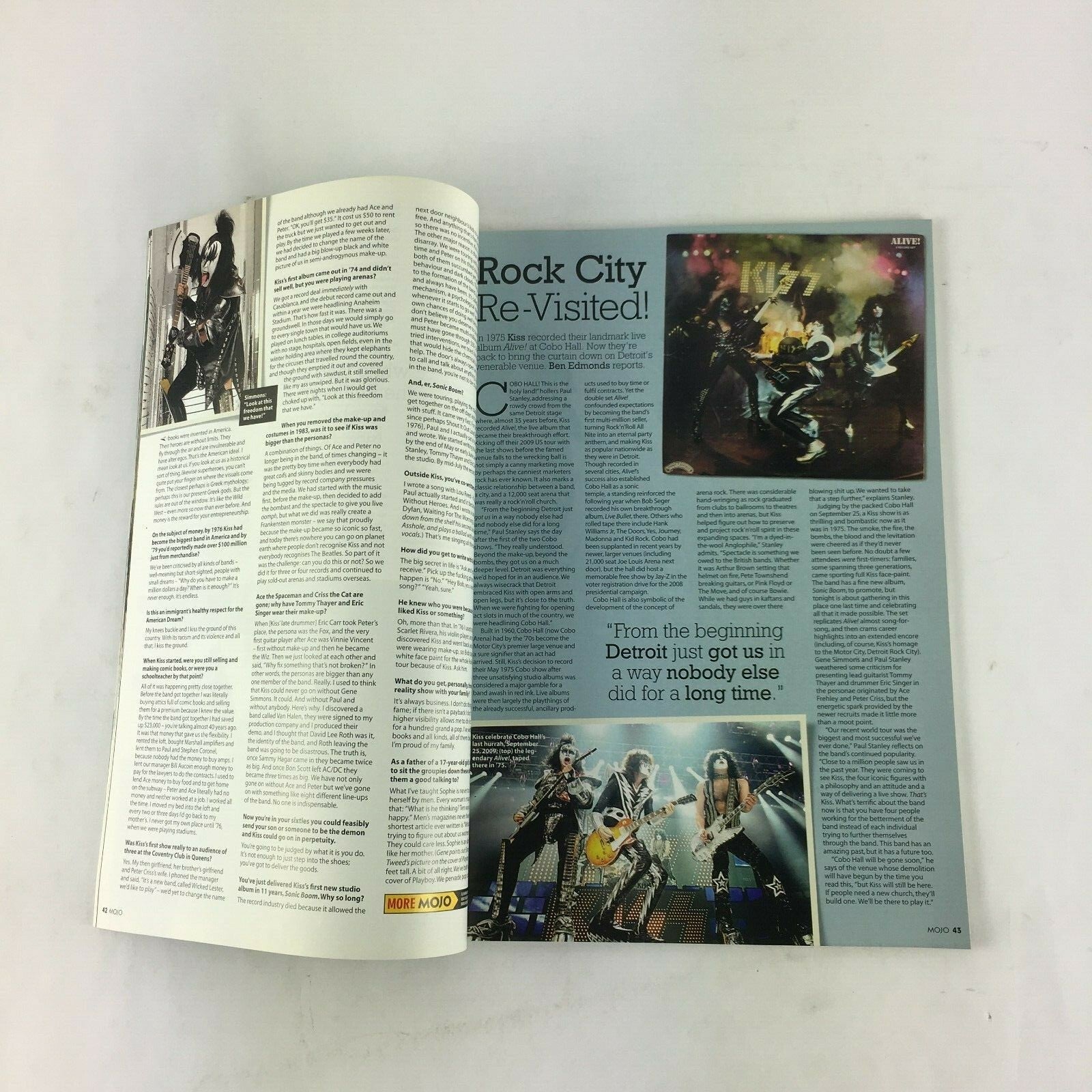 December 2009 Mojo Music Magazine Pink Floyd Norah Jones Woody Guthrie Mott U2