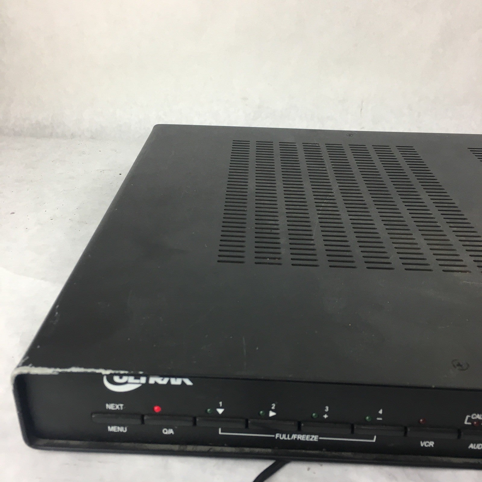 Ultrak Stand Alone Quad Model KQ8100A REAL-TIME QUAD PROCESSOR w/ AUDIO