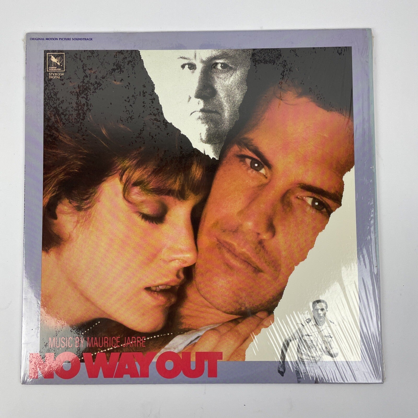 Maurice Jarre – No Way Out OST LP Varèse Sarabande STV 81344 Score - VGC