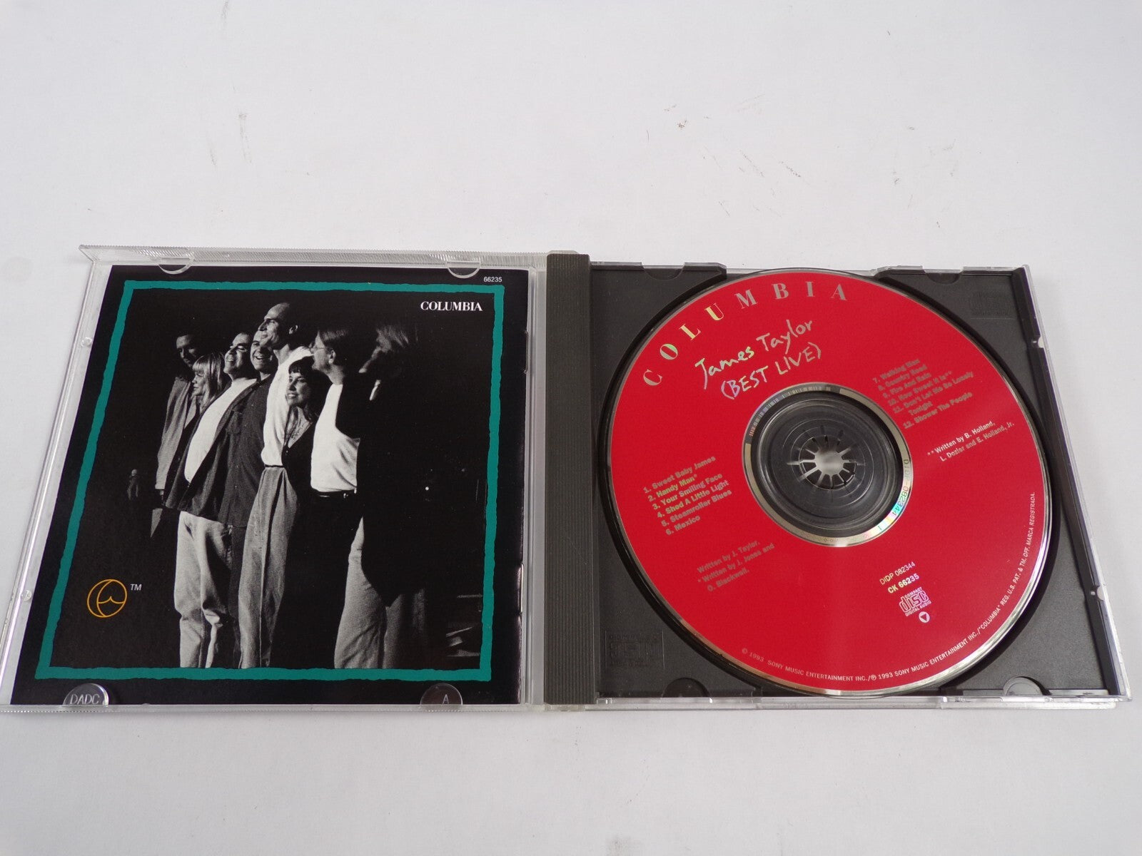 James Taylor Best Live Sweet Baby James Handy Man Walking Man Mexico CD#47