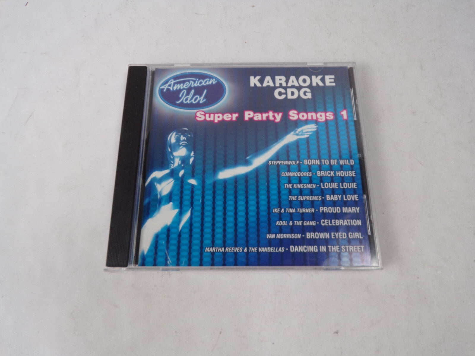 Karaoke CDG Super Party Songs Born To Be Wild Brick House Louie Louie Baby CD#62
