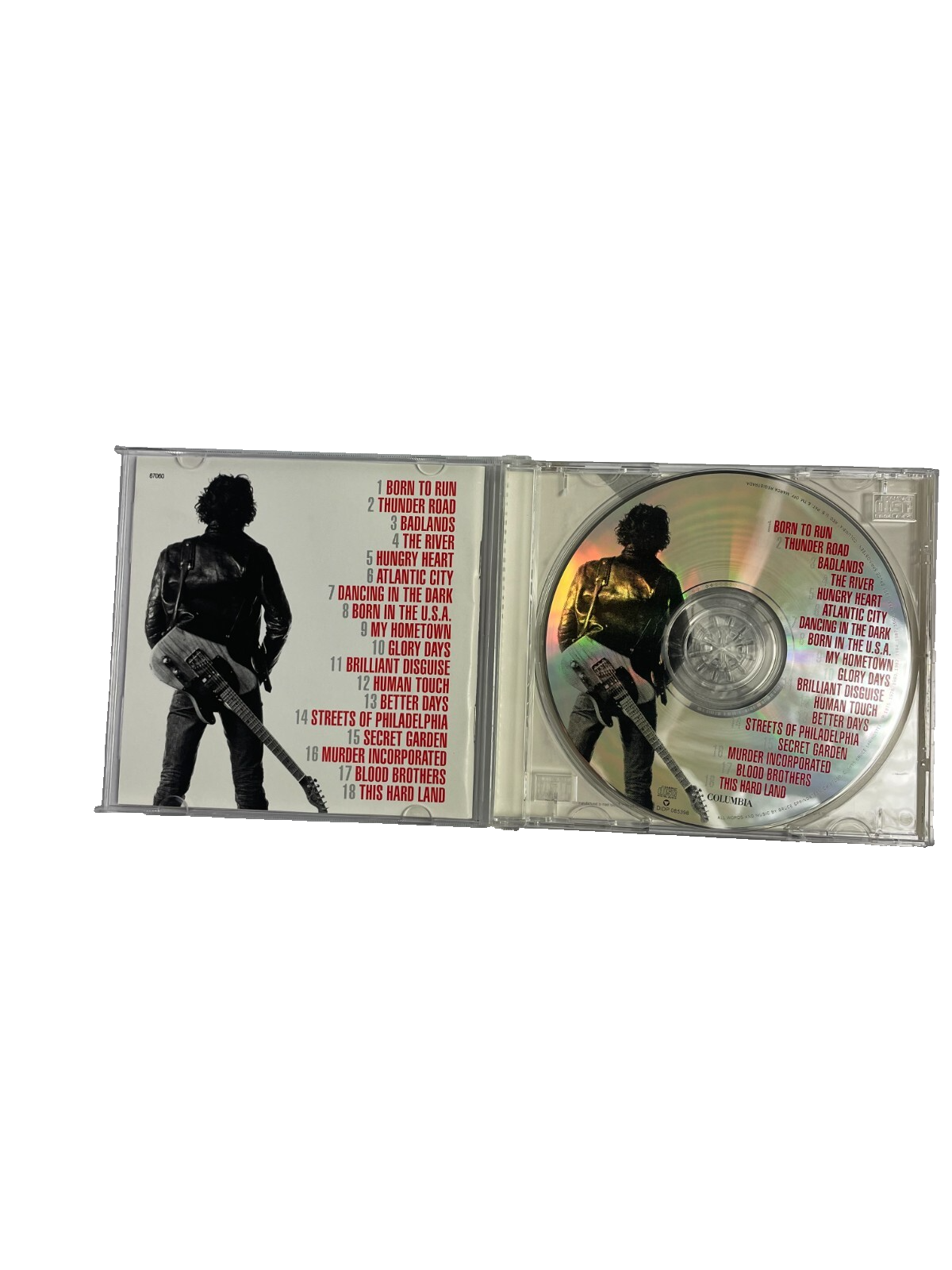 Bruce Springsteen Greatest Hits Born To Run Thunder Road Badlands The River CD#6