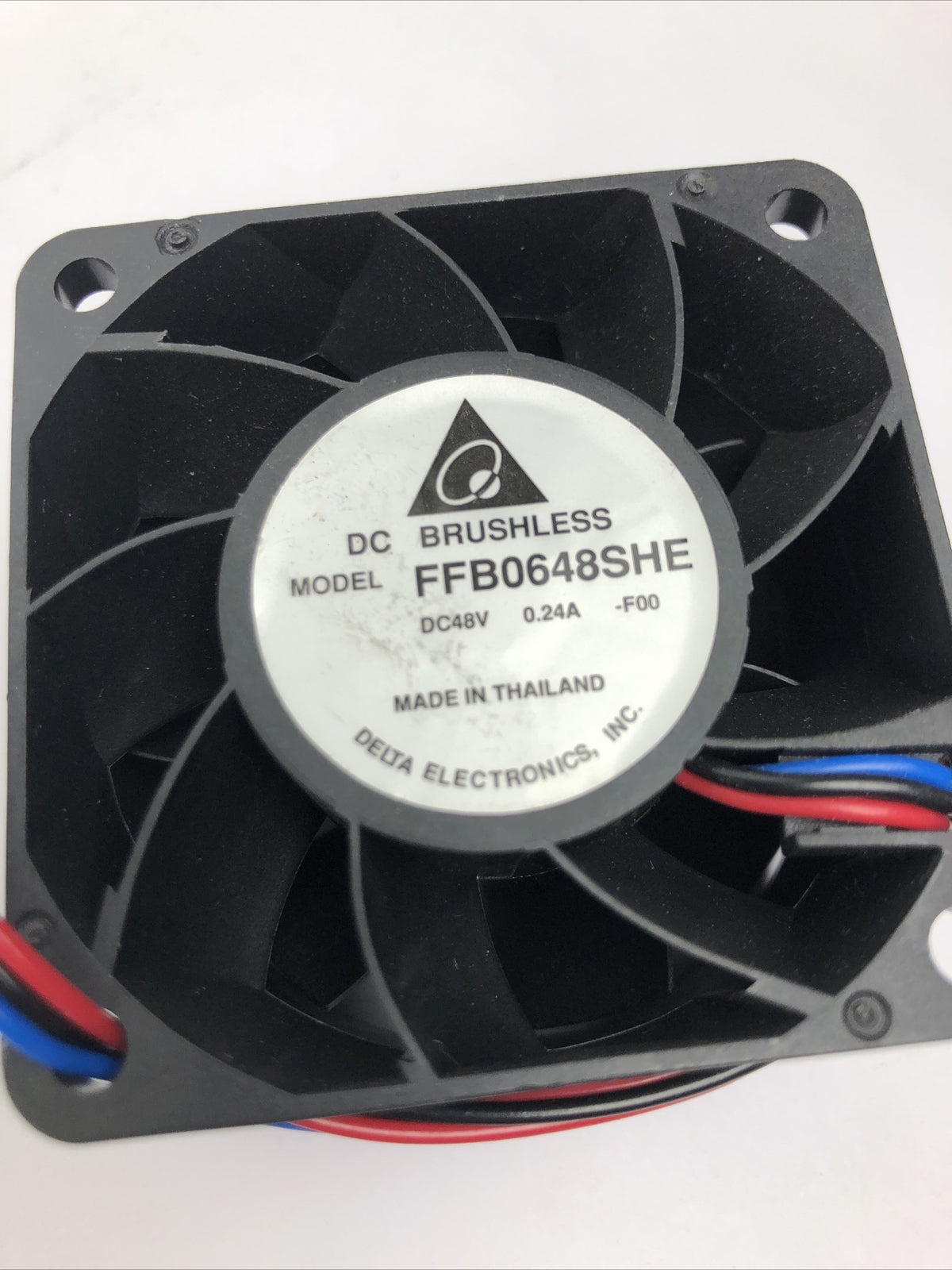 NEW Delta FFB0648SHE 6038 6cm 48V 0.24A 60*60*38mm 3-line Cooling Fan USA SHIP