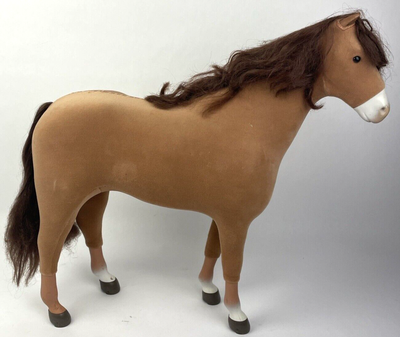 RETIRED AMERICAN GIRL DOLL 18" BROWN Tan Horse CHESTNUT 2013 Model V6033