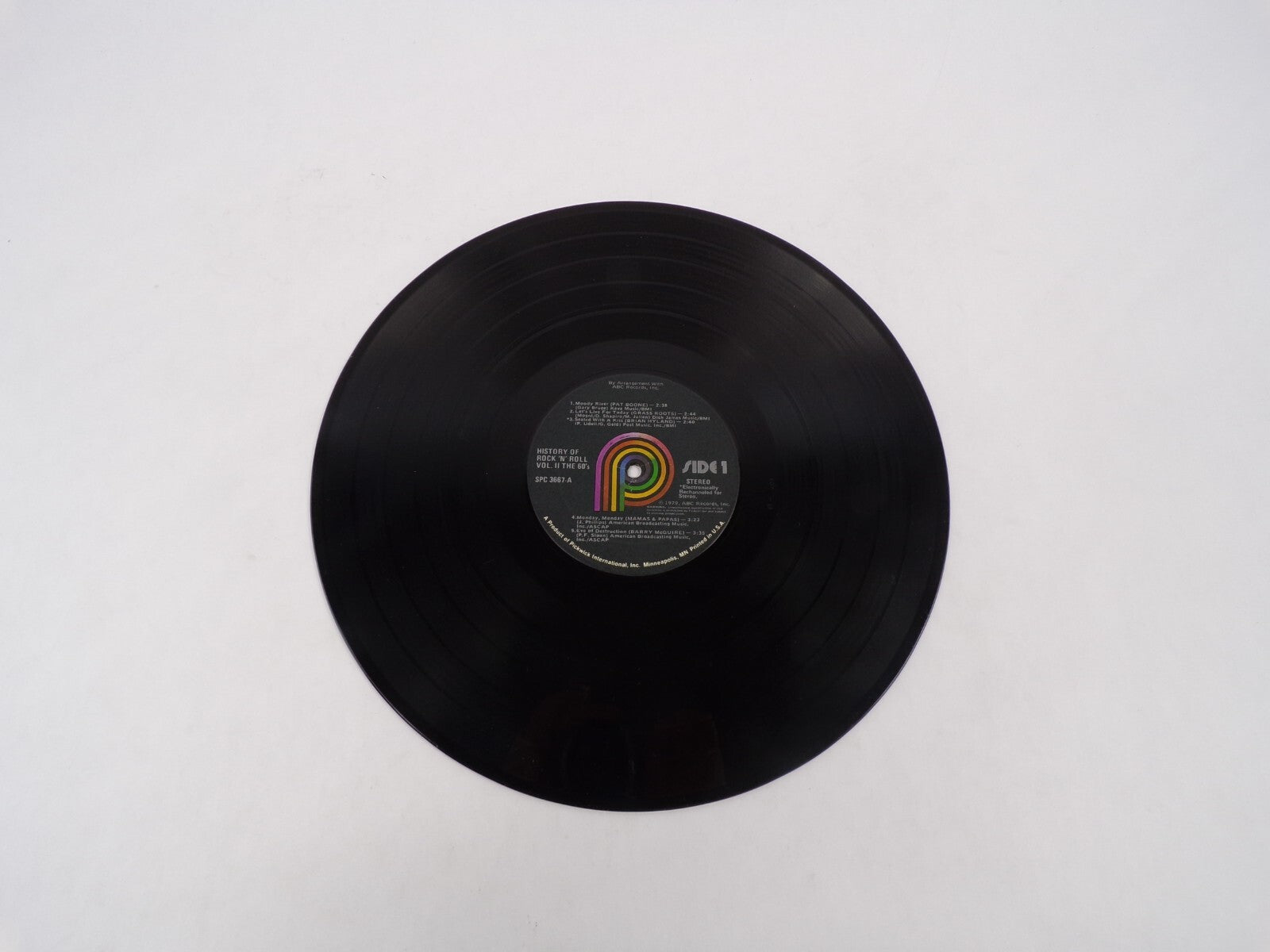 History Of Rock 'N' Roll Vol 2 The Sixties Dizzy Moody River Vinyl Record