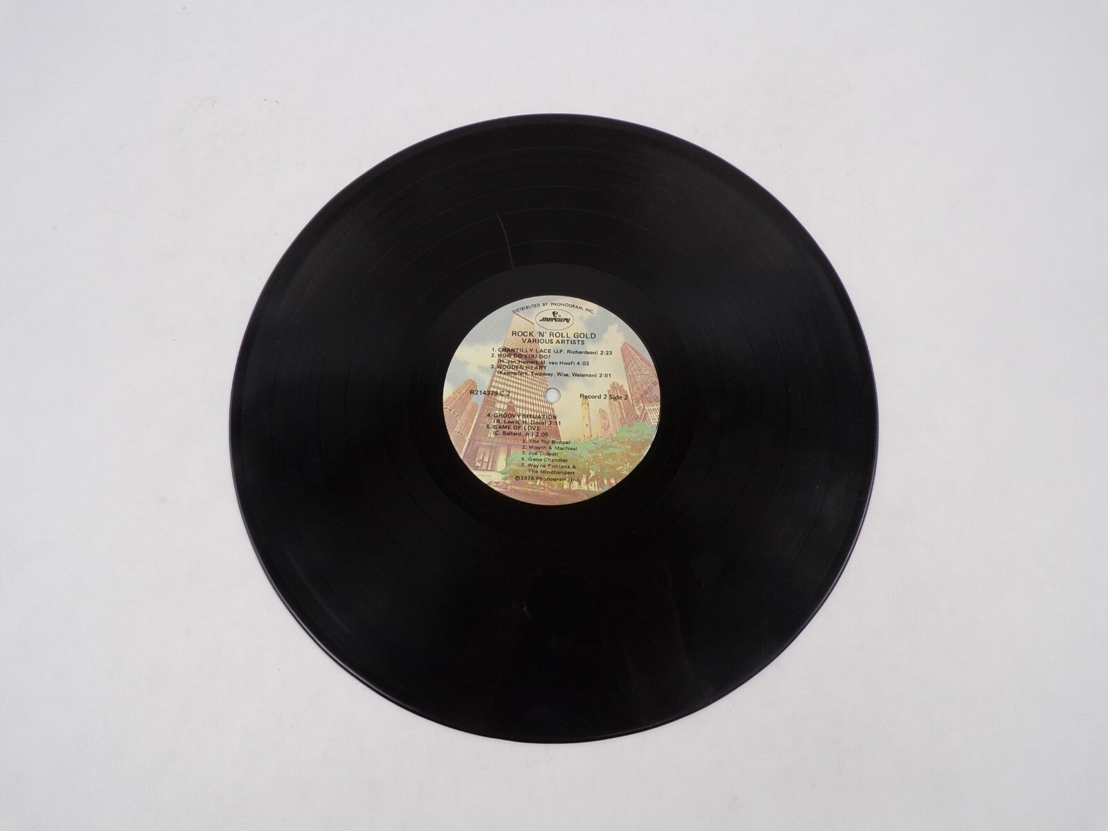 Rock 'N' Roll Gold Hey Paula Apples Peaches A Lover's Question Vinyl Record