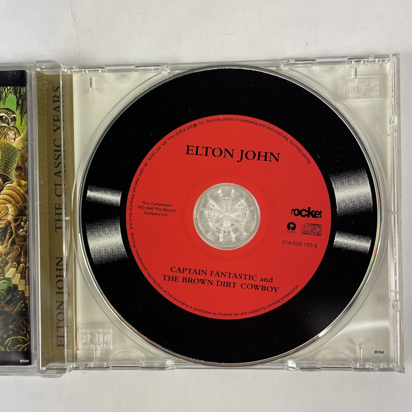 Elton John - Captain Fantastic and The Brown Dirt Cowboy CD (1995) #16