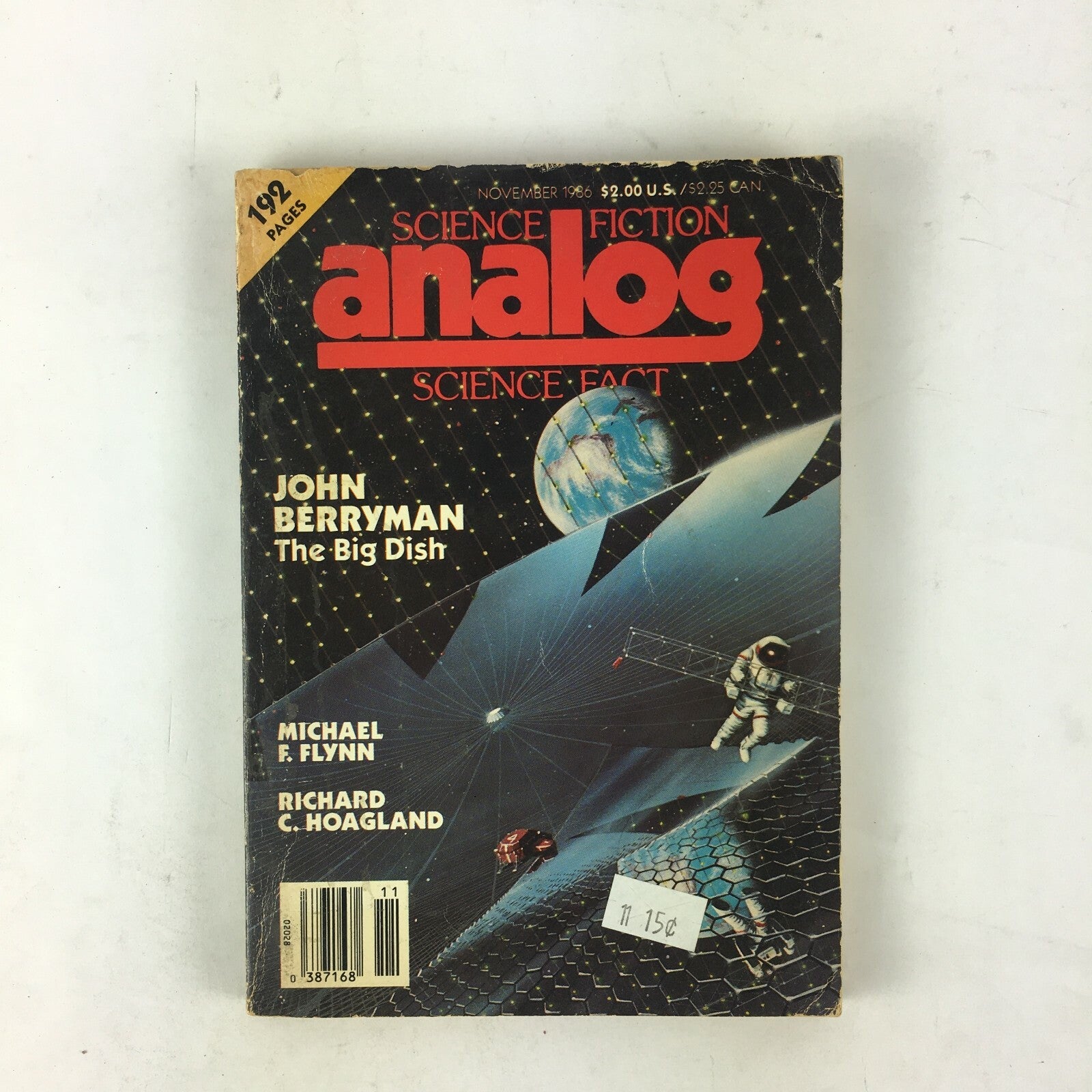 November 1986 Analog Science Fiction Fact Magazine John Berryman Michael F.Flynn