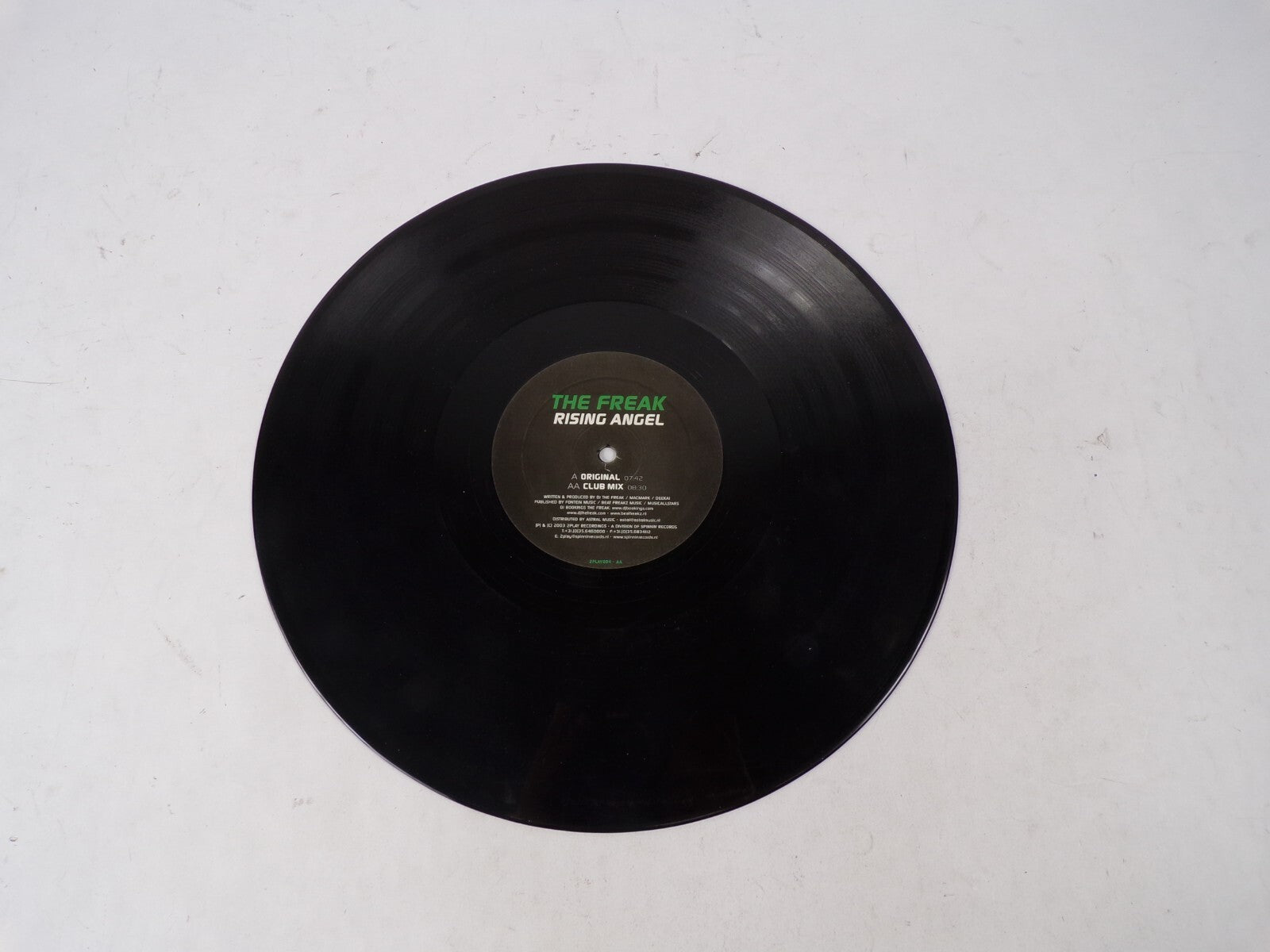 The Freak Rising Angel Original Club Mix Vinyl Record