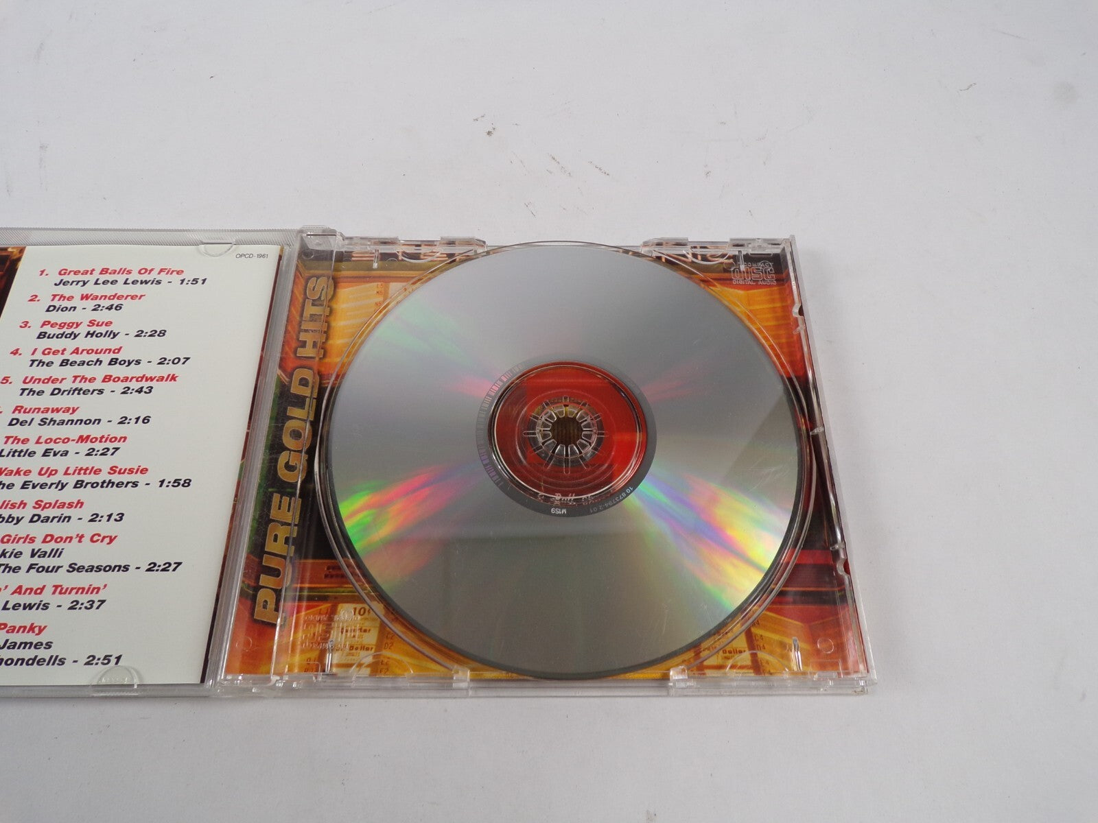Early Rock and Roll Pure Gold Hits Great Balls of Fire The Wanderer CD#48