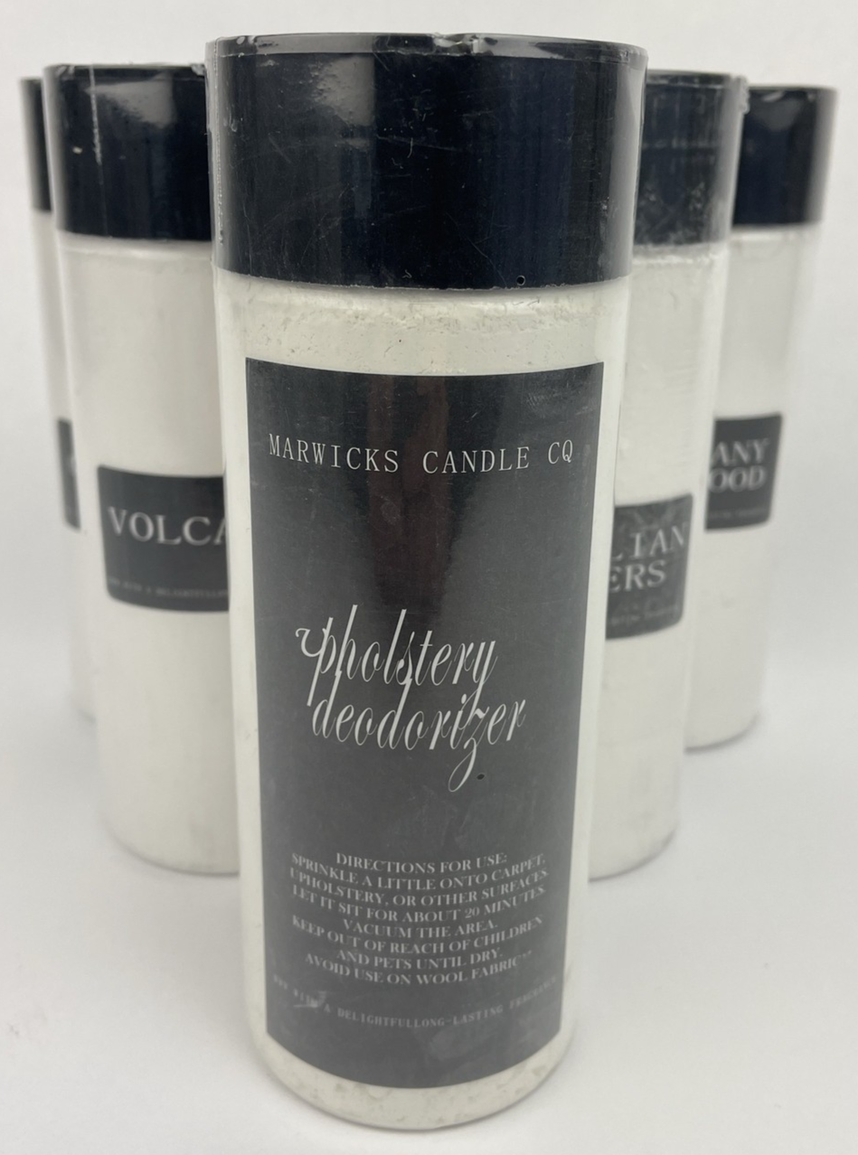 Lot of 6 x Warwicks Candle Co. Assorted Carpet Upholstery Deodorizer Powder