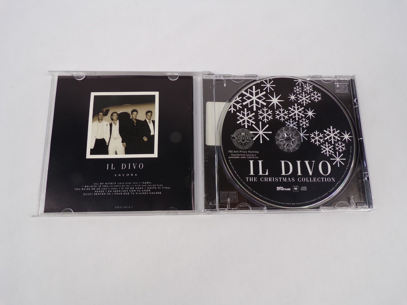 Il Divo Ancora All By Myself Isabel Herdoe Pour Que Tu Maimes Encore CD#63