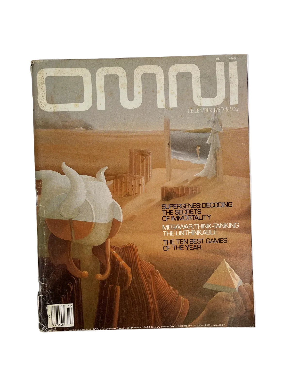 December 1980 Omni Magazine Supergenes Decoding The Secrets of Immortality Games