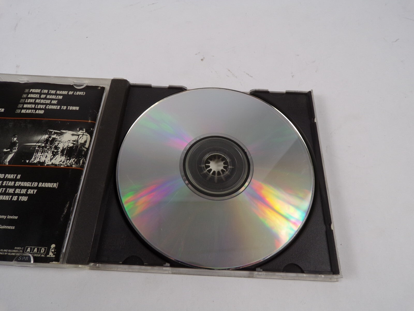 U2 Rattle And Hum Helter Skelter Desire Heartland When Love Comes To Down CD#61