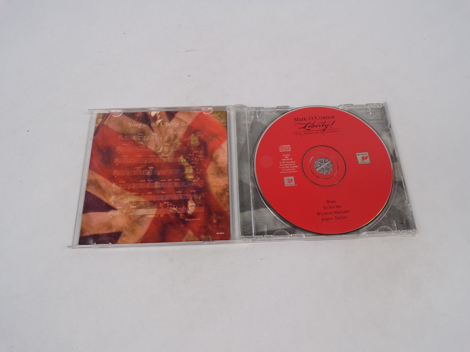 Mark O'Connor Liberty! With Yo-Yo Ma Wynton Marsalis James Taylor As Seen CD#71