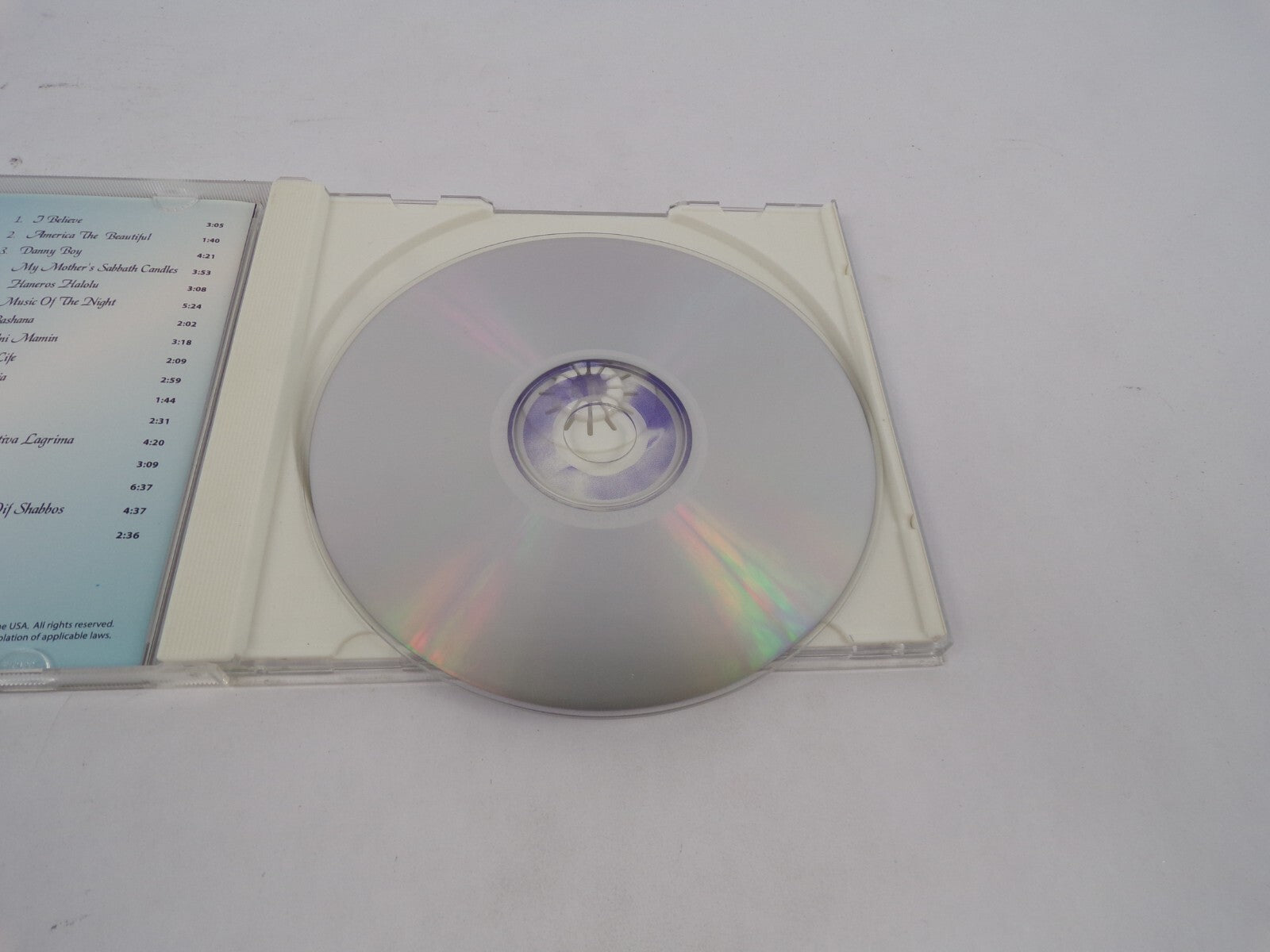 I Believe Cantor Sheldon L.Marshall America The Beautiful Danny Boy My CD#68