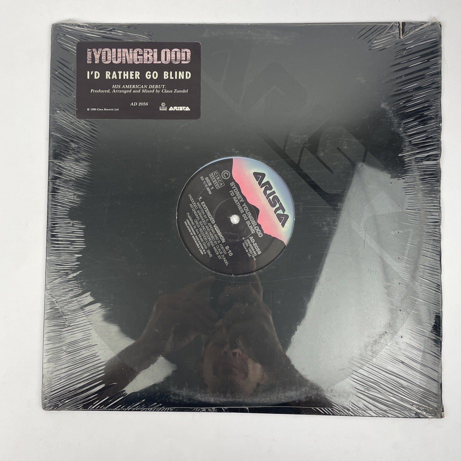 Sydney Youngblood I'D Rather Go Blind PROMO SINGLE 12" Vinyl Record Album