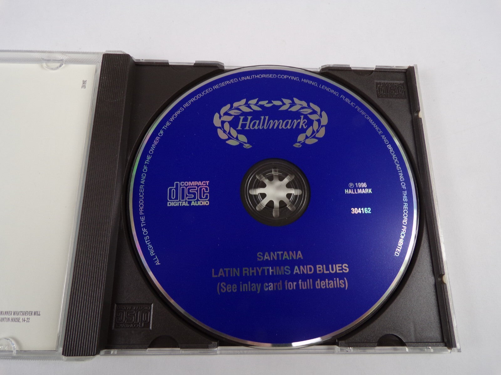 Santana Latin Rhythms & Blues Santana Jam Jam In G Minor Jam In E CD#22