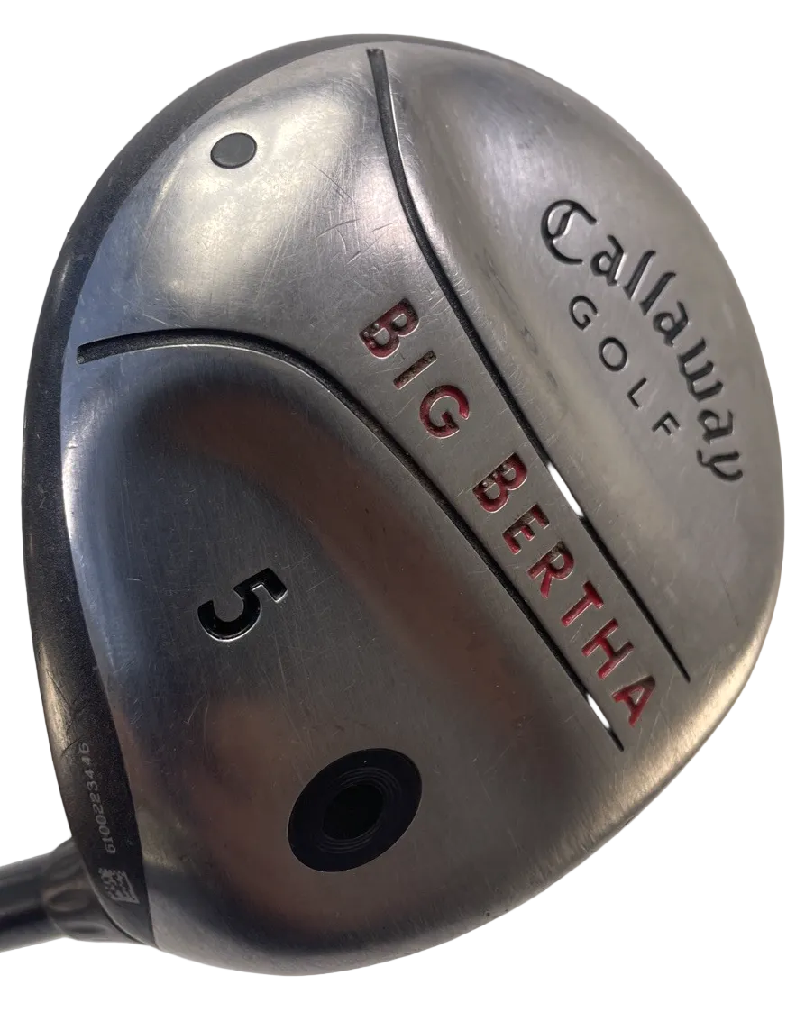 Callaway Big Bertha 2004 5 Fairway Wood 18* RCH 75w Regular Graphite Mens RH