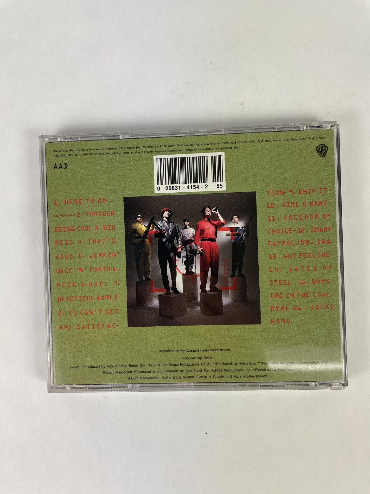 Devo Greatest Hits Beautiful World CD #7