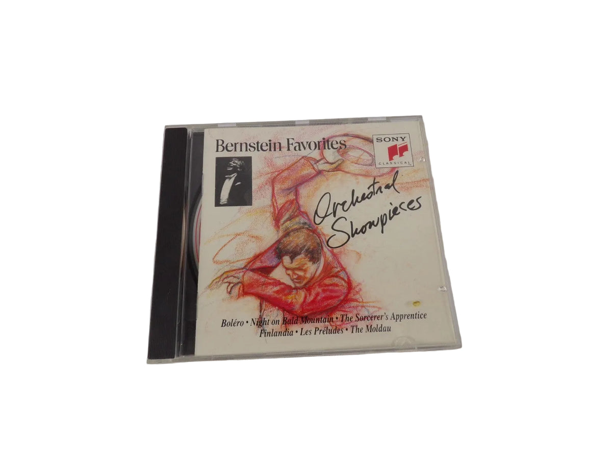 Bernstein Favorites Orchestral Showpieces Ravel: Bolero Sibelius: FinlandiaCD#69