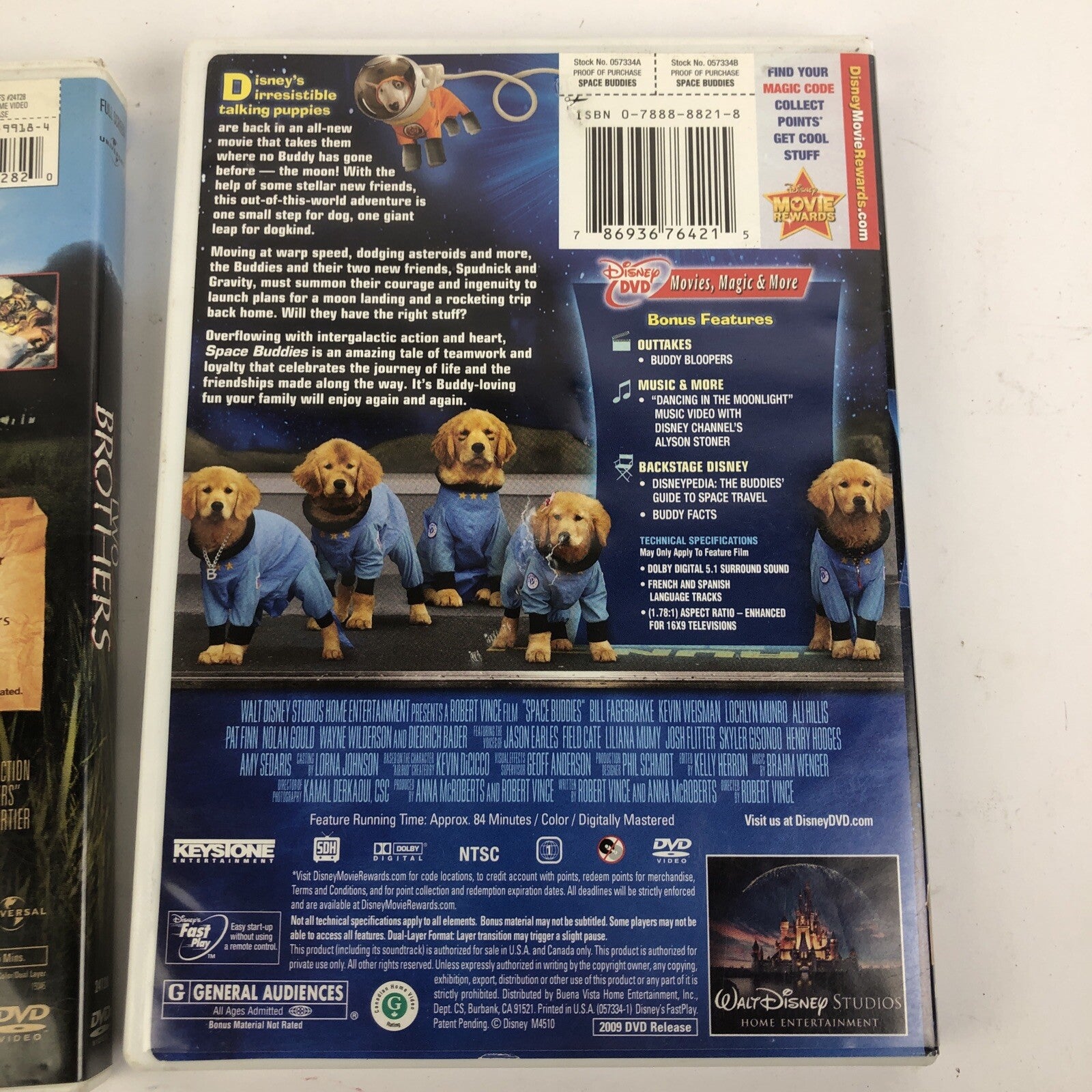 DVD Lot: Space Buddies & Two Brothers - Plus Special features