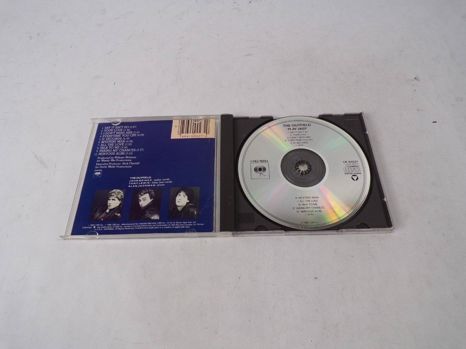 Dutfield Say It Isn't So Your Love I Don't Need Her Everytime You Cry 61 CD#62