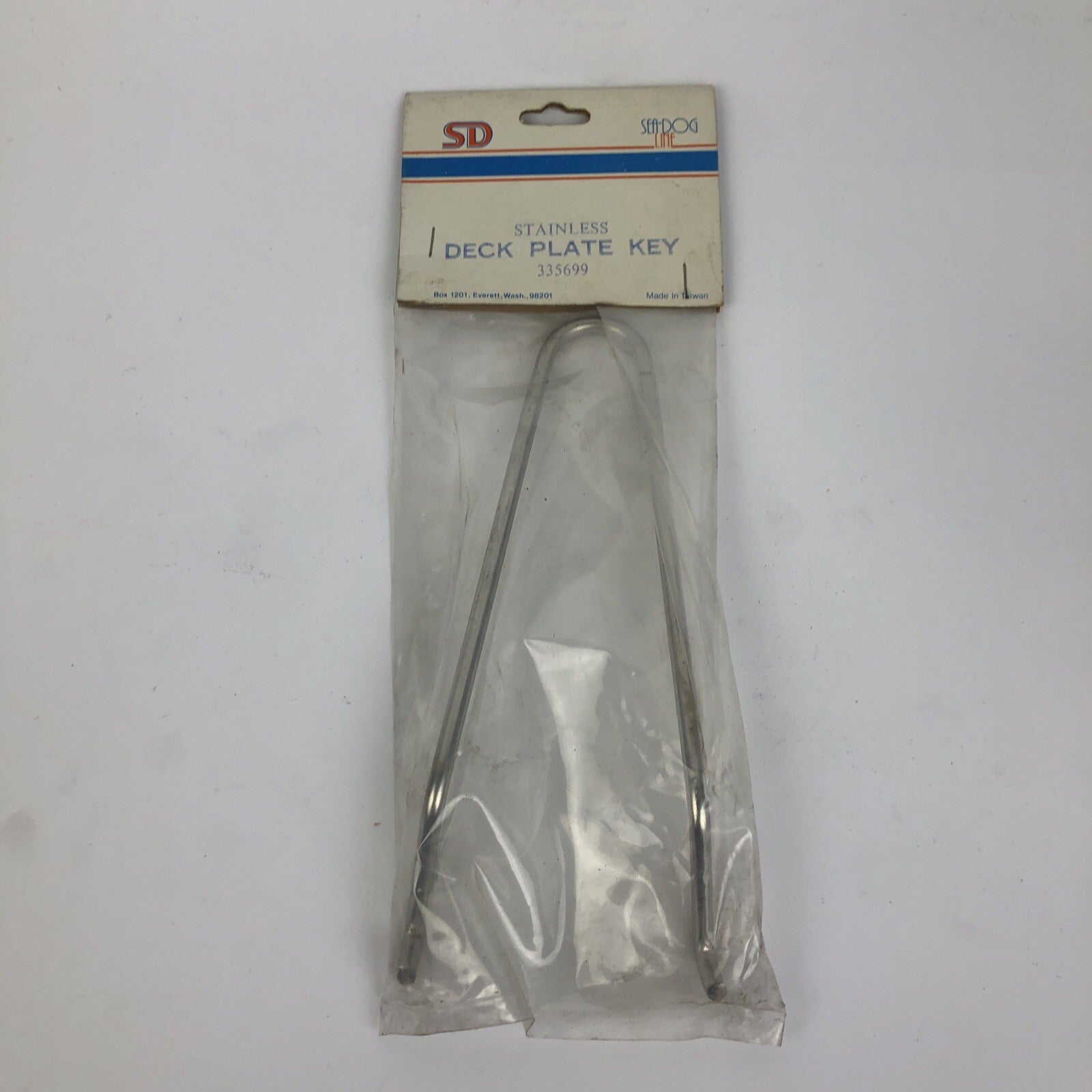 SEADOG Sea Dog Line 335699-1 Stainless Steel Boat Deck Plate Key 335699 NOS LOOK