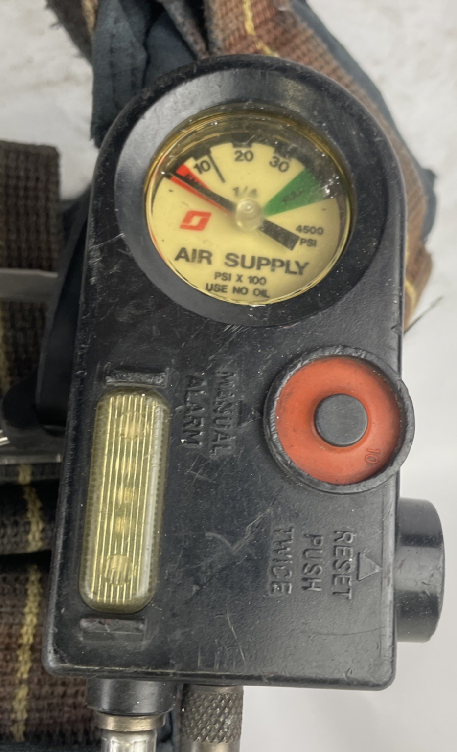 SCOTT SAFETY 4.5 4500 SCBA Air Pack Harness EZ-Flow Air Pak Plus with Sensor R