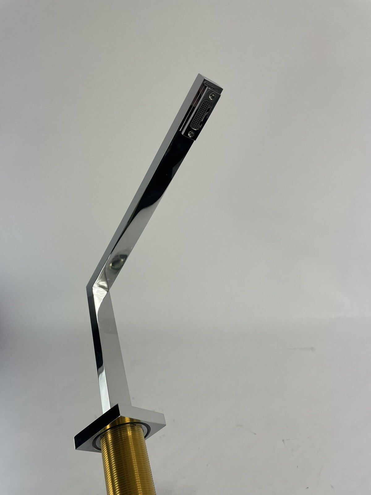 Gessi Quadro 17438#031 side lever kitchen faucet polished chrome mixer