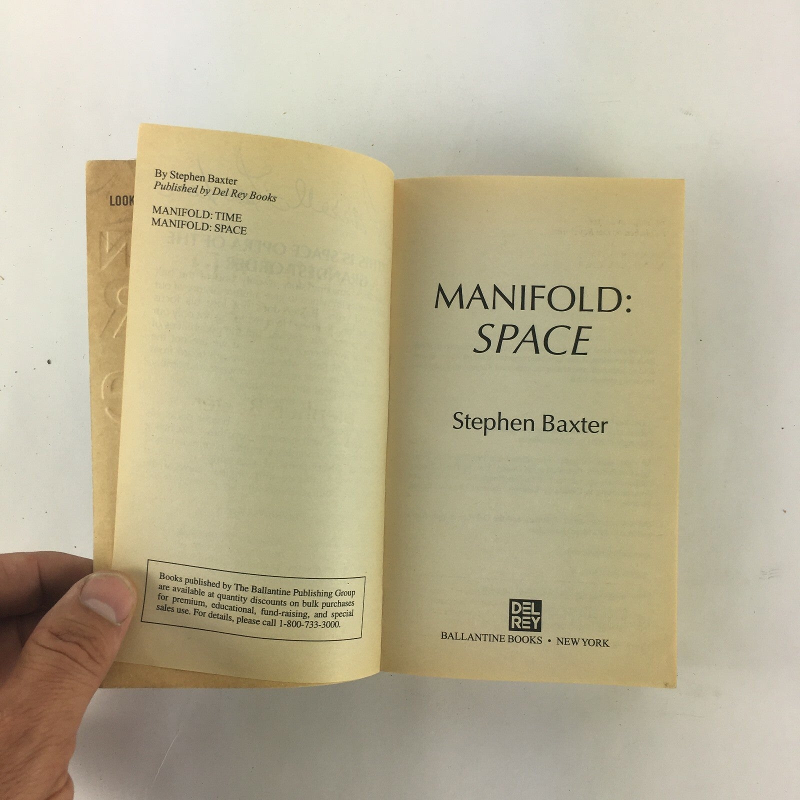 Stephen Baxter Manifold Space Breathtaking in its Originality and Scope