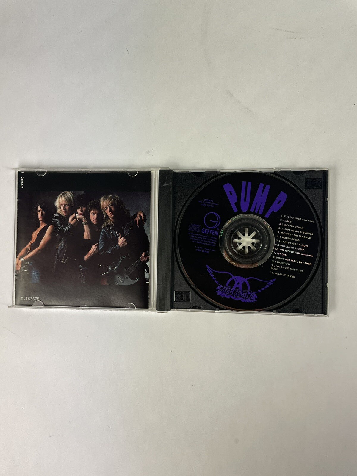 Aerosmith - Pump CD 1989 #5