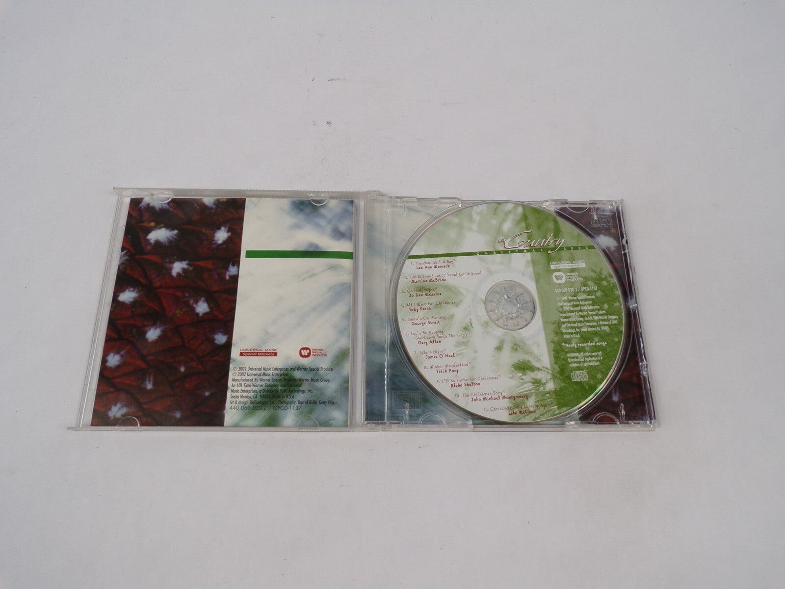 Country Christmas 2002 The Man With A Bag Let It Snow! Let It Snow! Let It CD#68