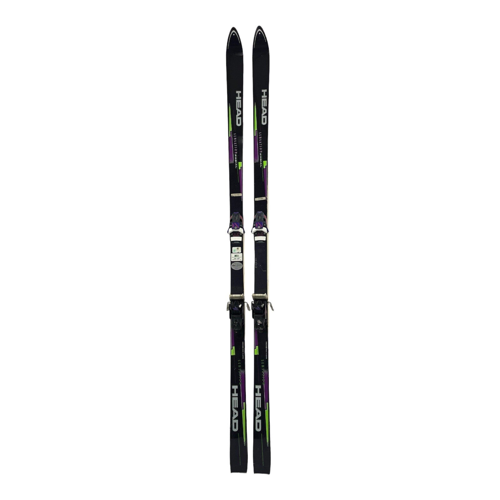 HEAD SENSATION RADIAL 197CM AUSTRIA SKIS + TYROLIA 590 DIAGONAL BINDINGS