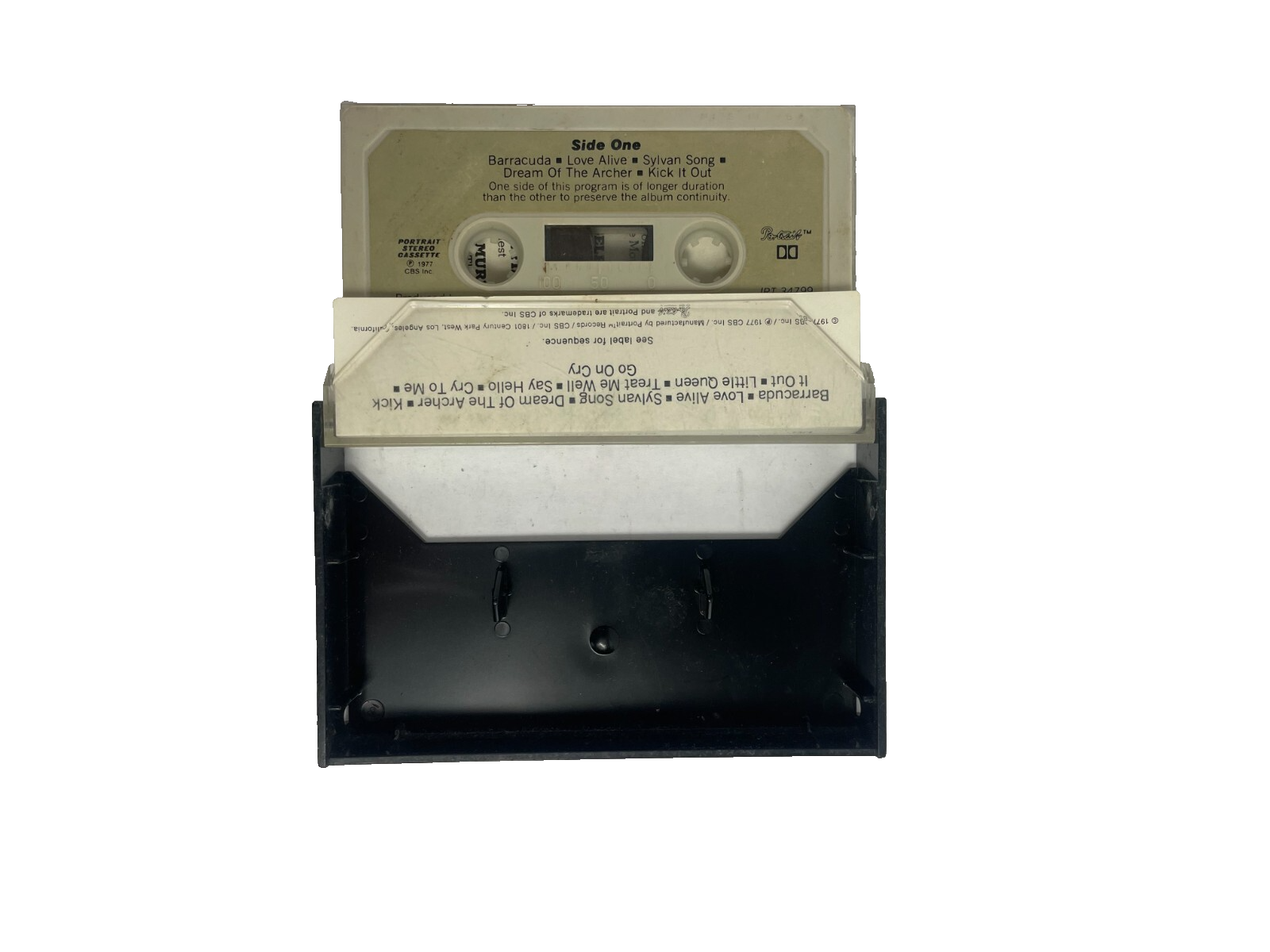 Heart Little Queen Portrait Stereo Cassette Barracuda Love Alive #Cassette