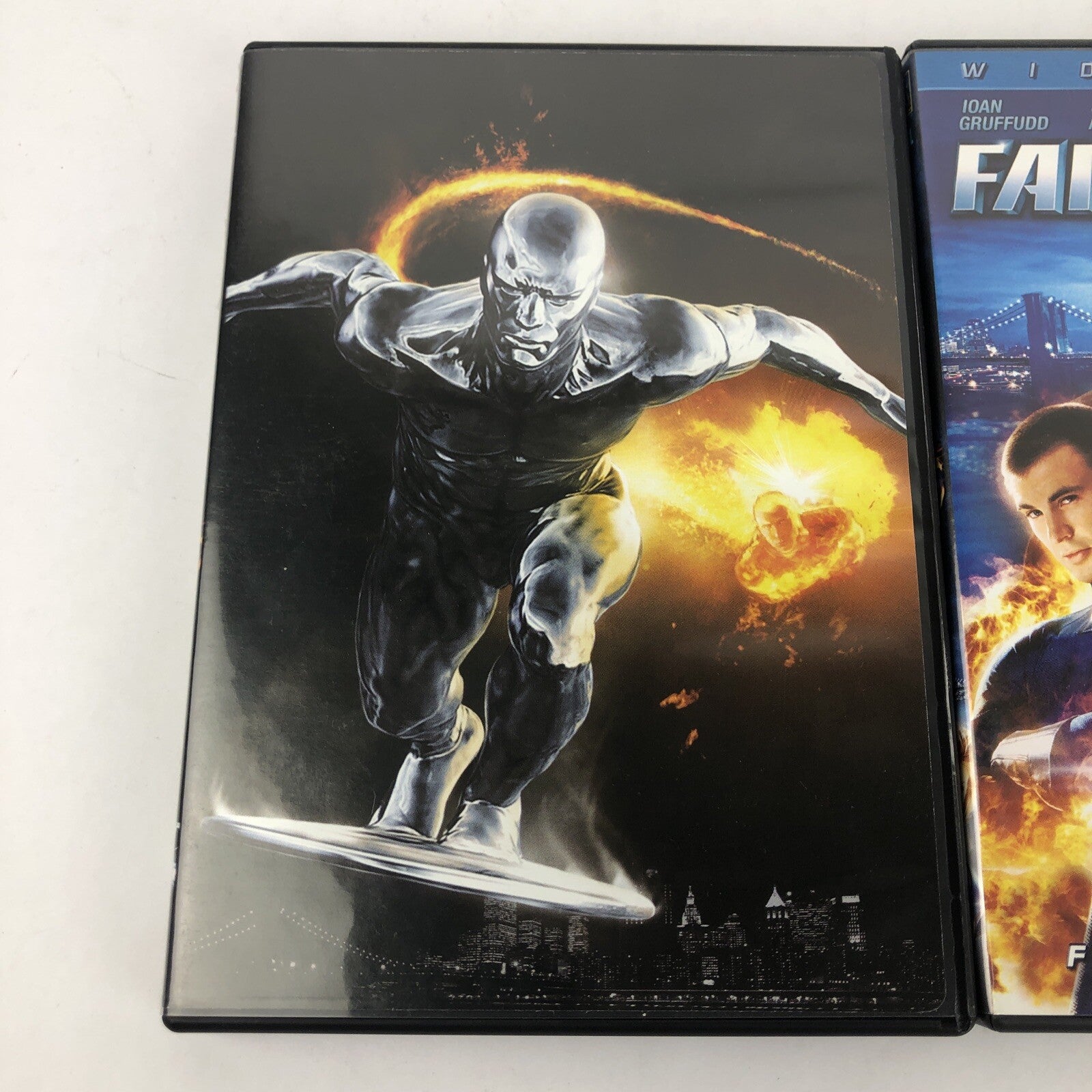 (2) Marvel Fantastic Four DVD Lot: Original, Rise of Silver Surfer Mint Discs