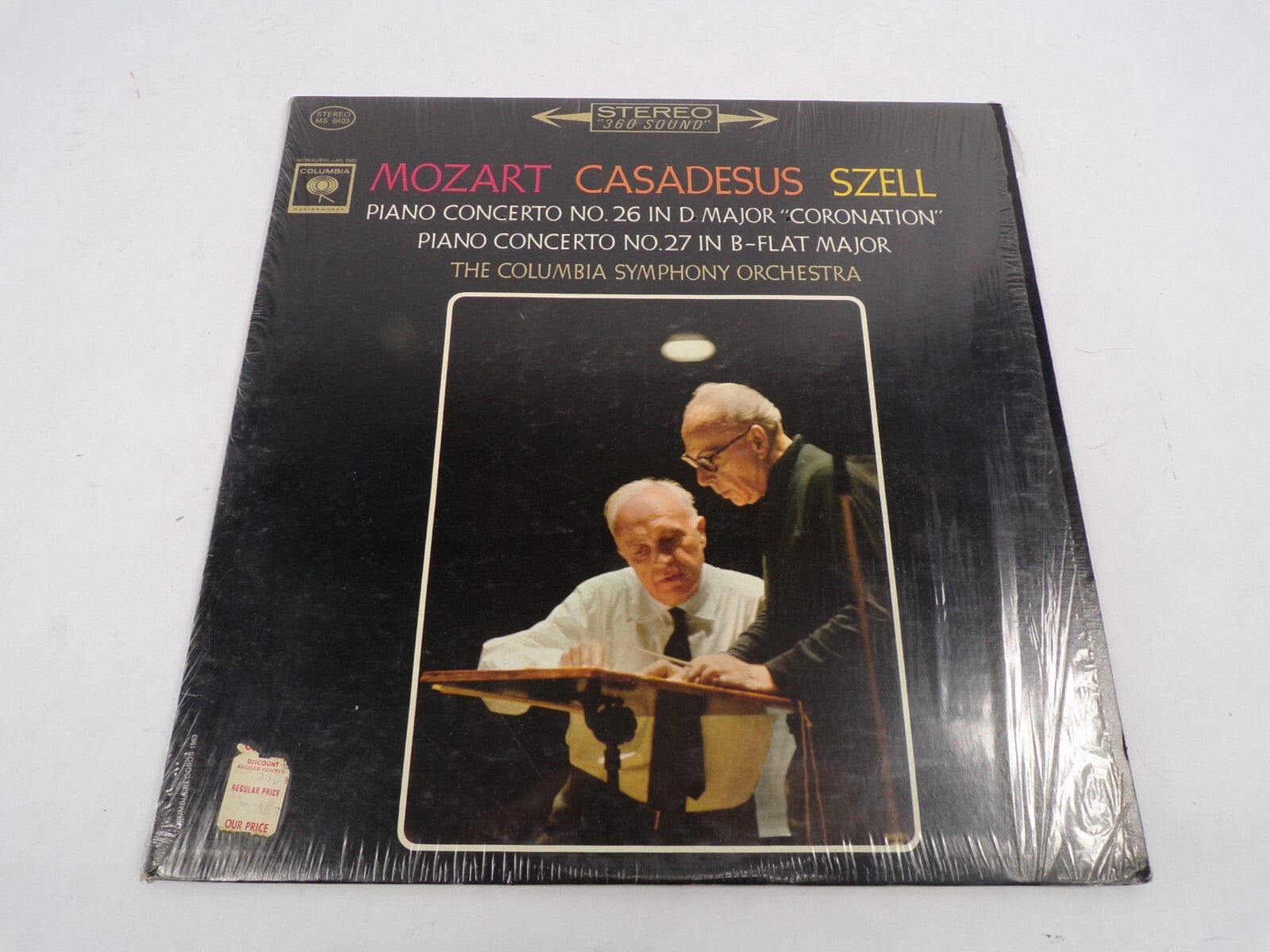 Mozart Casadesus Szell Piano Concerto No.26 In D Major "Coronation" Piano Concer