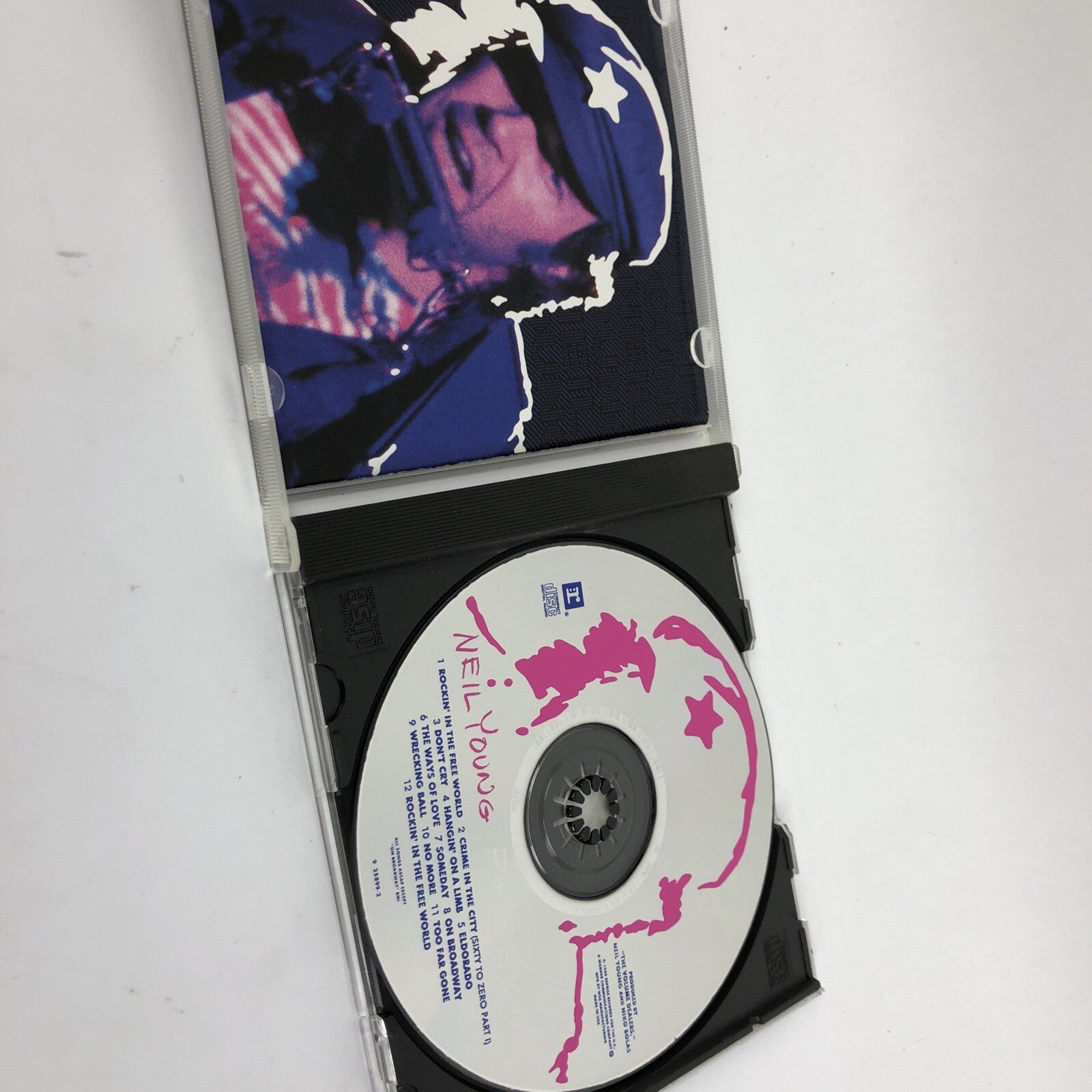 2 x Neil Young : Living With War 2006 and FREEDOM 1988 CD {s} Lot MINT COND. #11