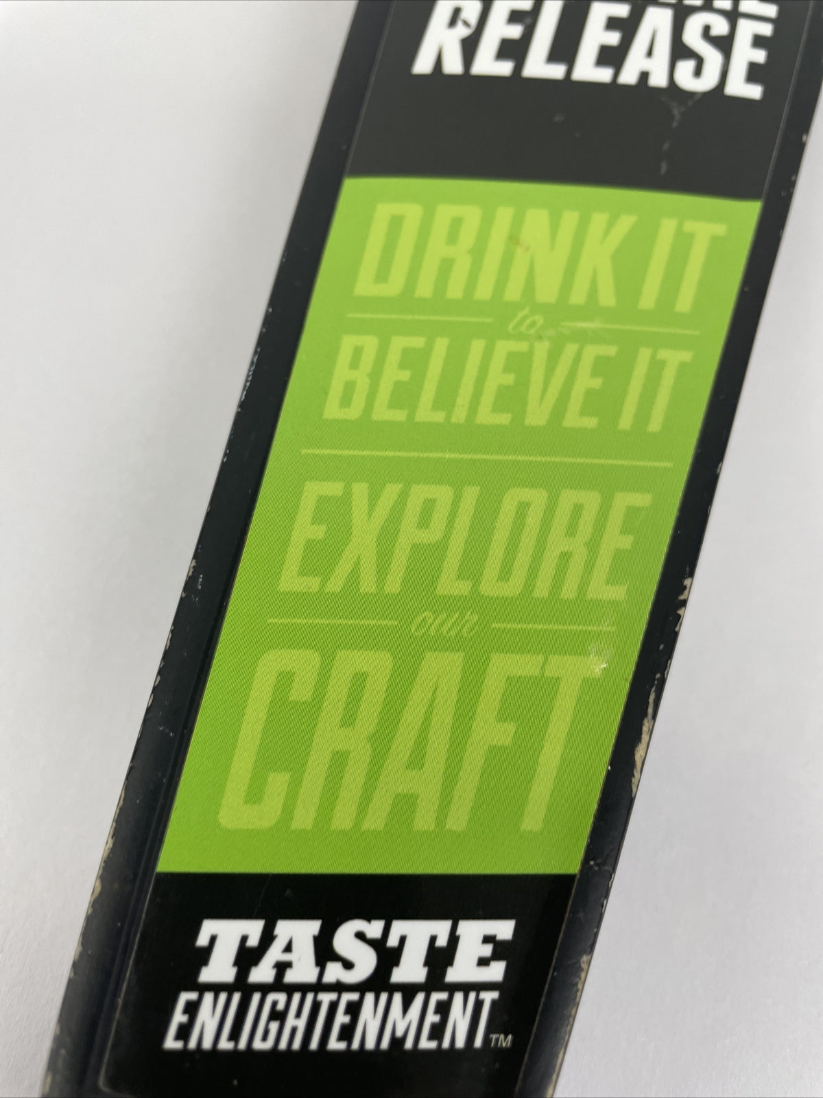 Green Flash Brewery Beer Tap Handle Special Release 30th Street 8.5" Rare