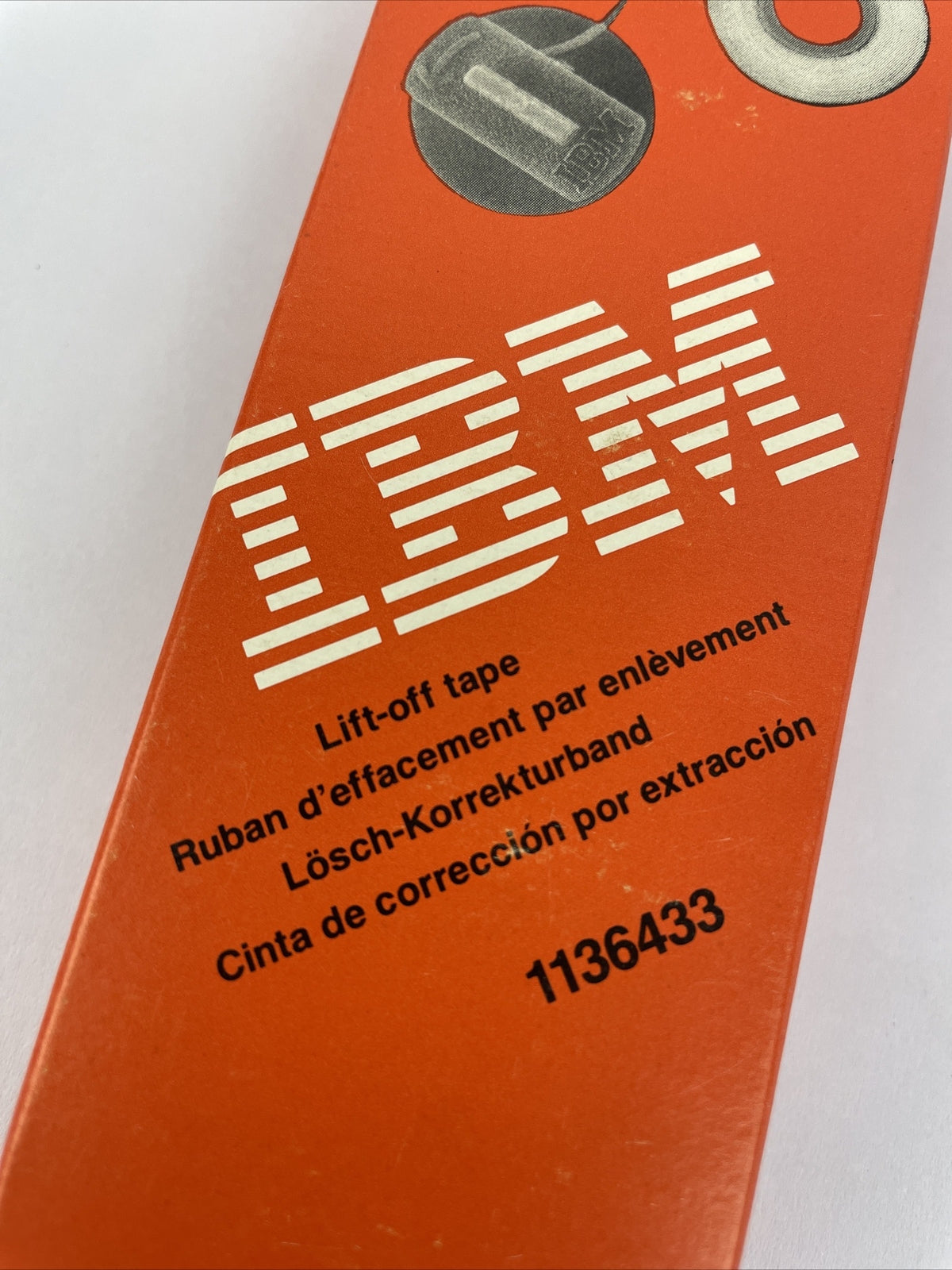NOS Genuine IBM Lift-Off Tape, 1136433, 6 Per Box for Selectric Typewriter NEW
