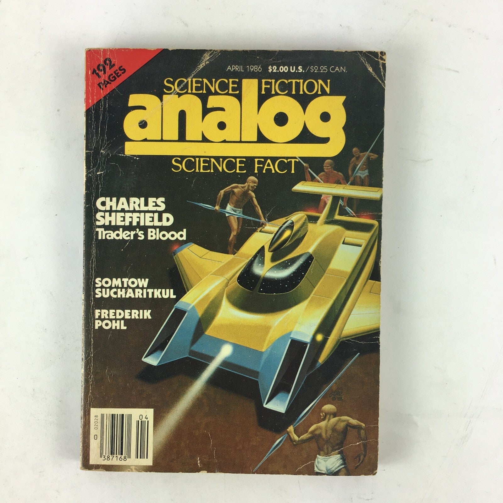 April 1986 Analog Science Fiction Fact Magazine Charles Sheffield Frederik Pohl
