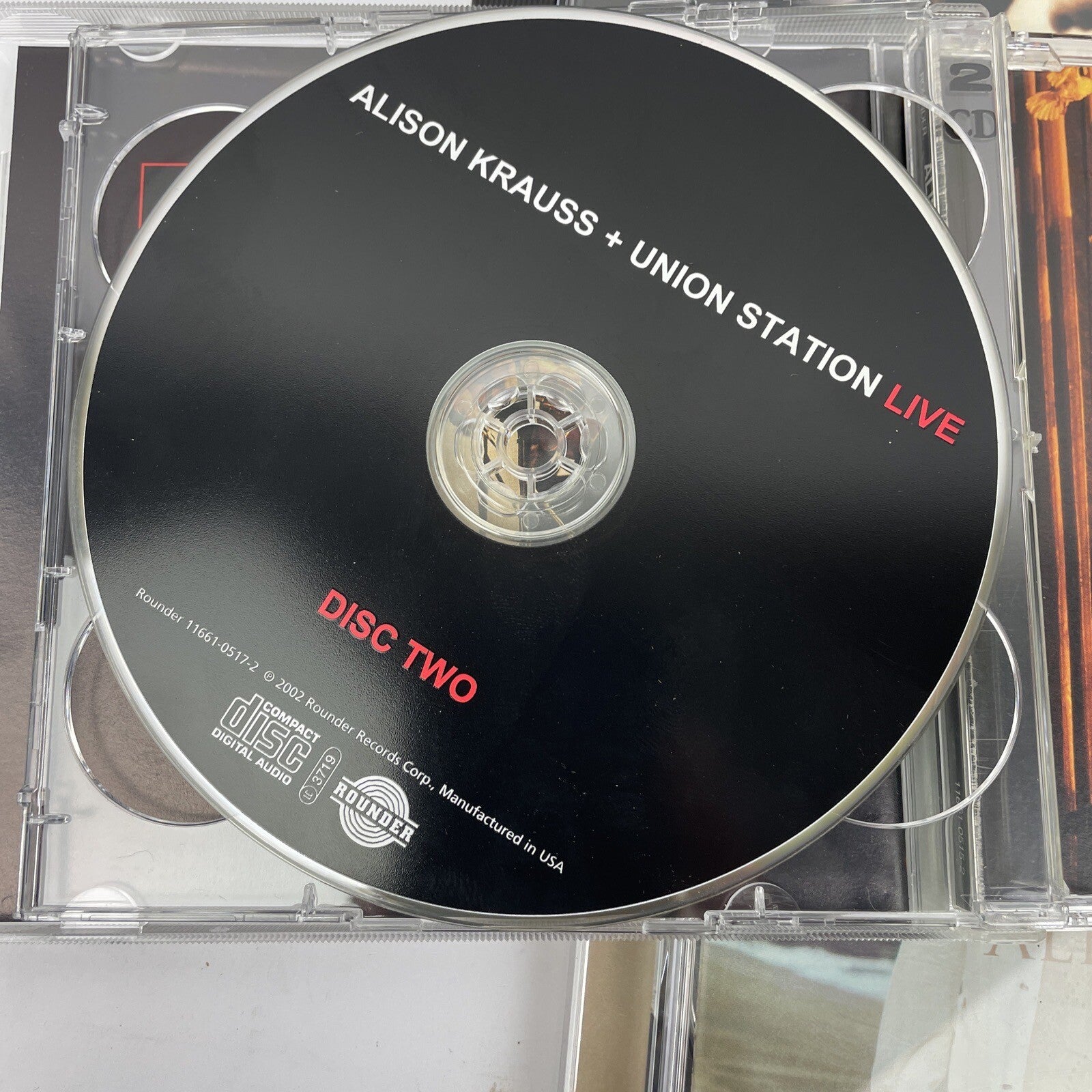 3 x ALISON KRAUSS CD Lot - Union Station - ‘LIVE’ = 100 Miles or More + NTIFY
